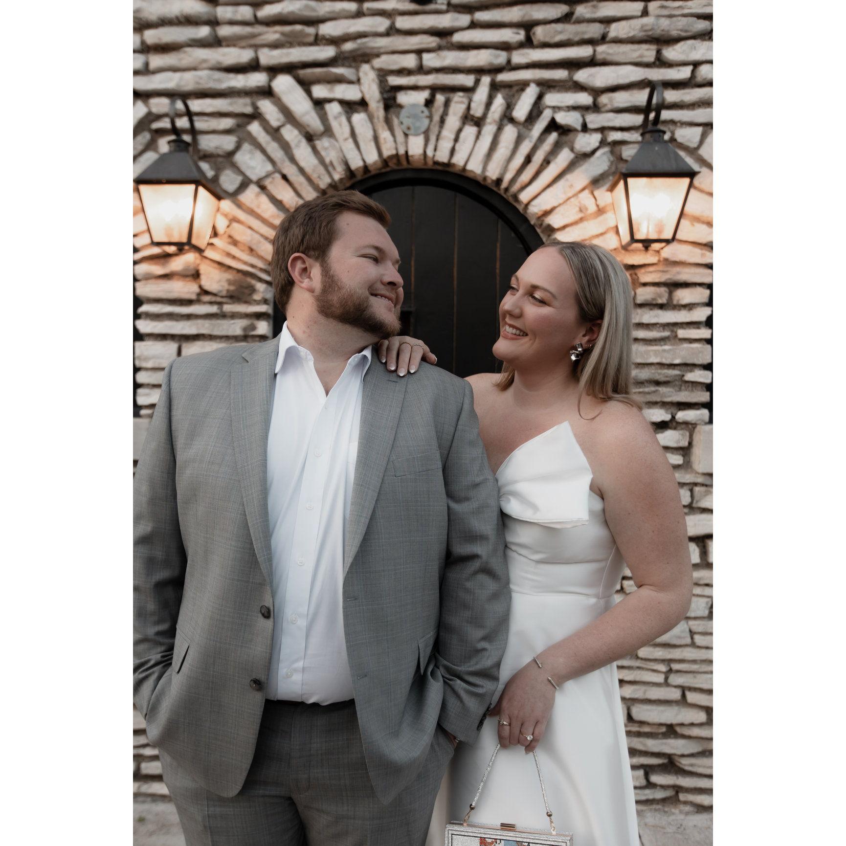 Scenes from our engagement party at Consitution on April 13th, 2024.