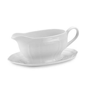 Mikasa® Antique White Gravy Boat and Stand