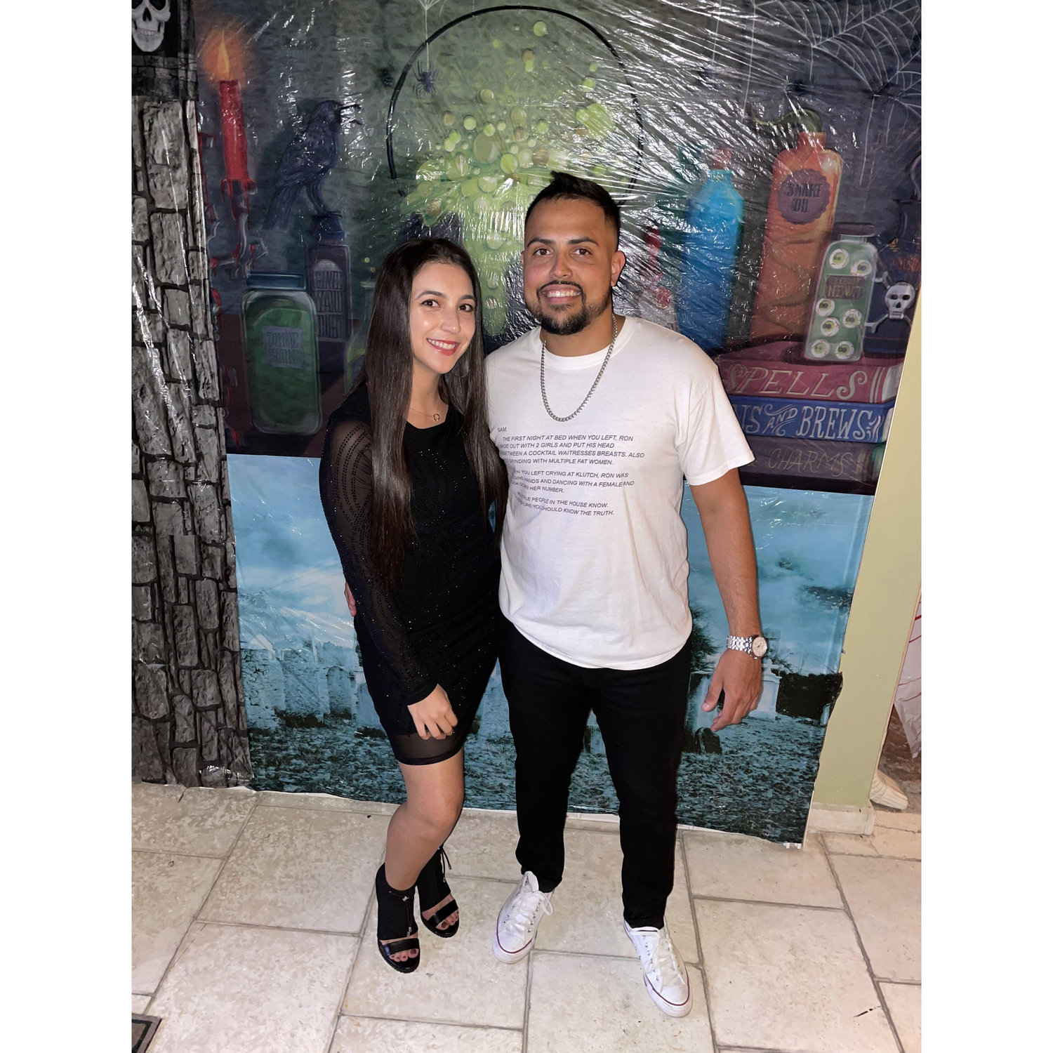 Our first Halloween as Ronny & Sammi Sweetheart