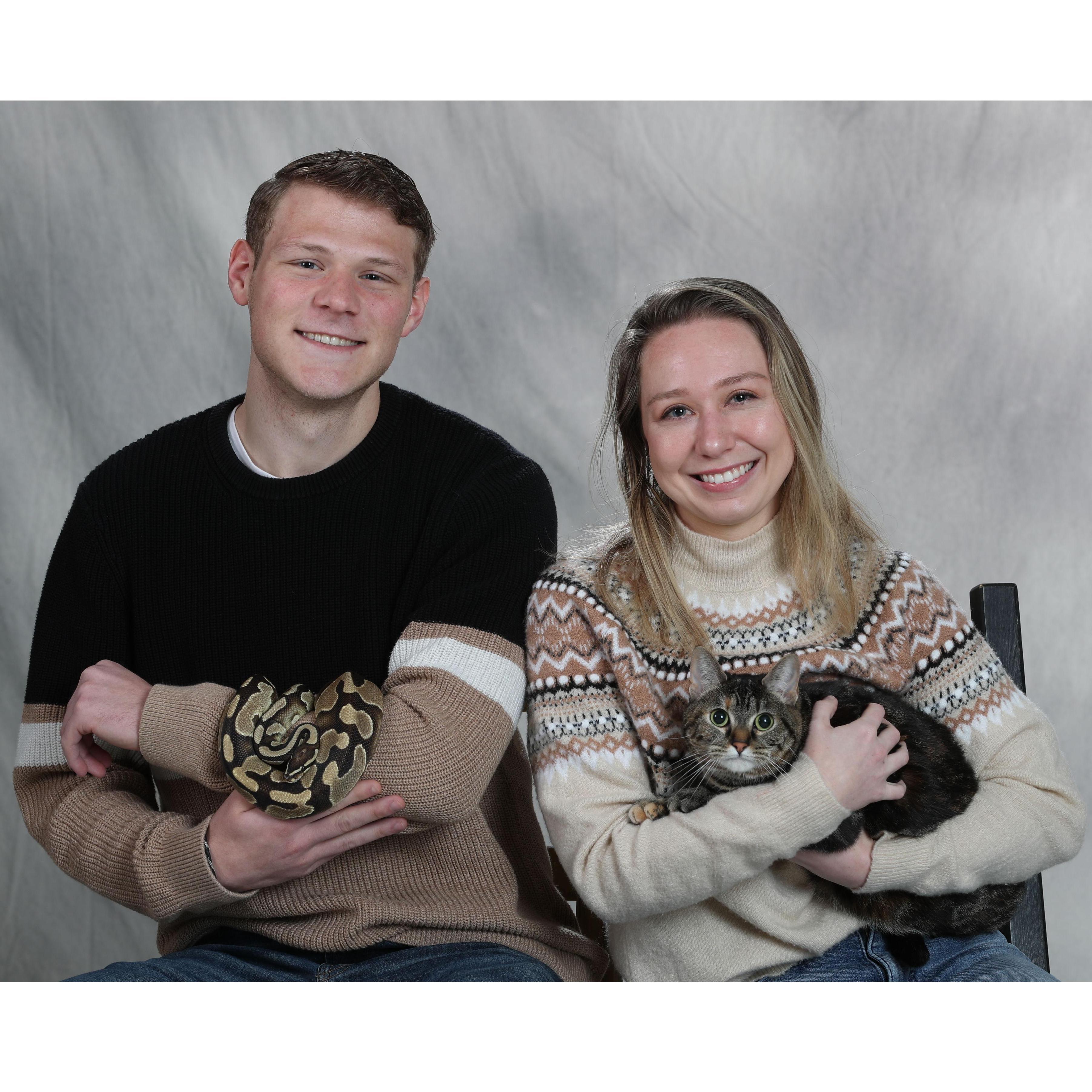 Took pet pictures together.