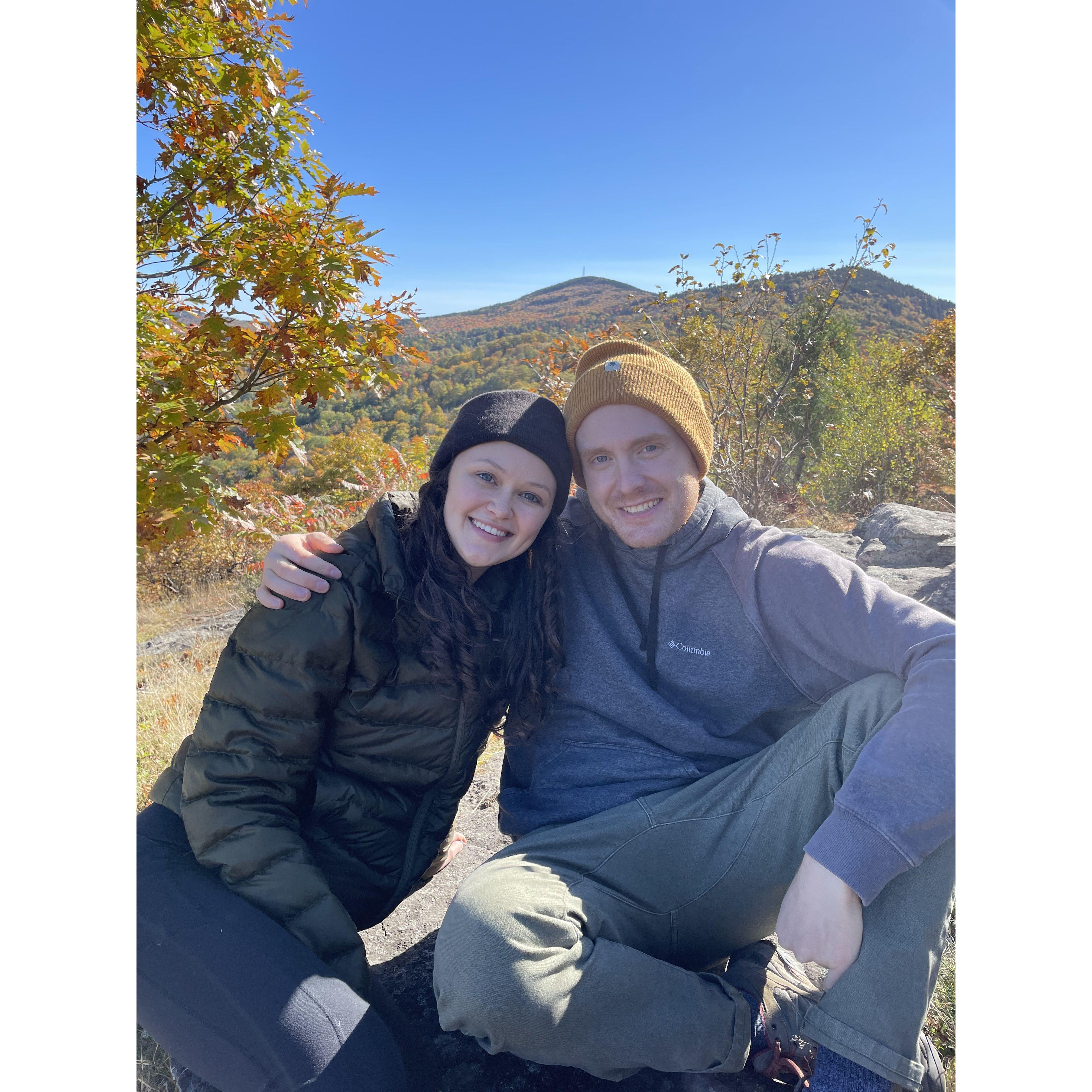 Enjoying New Hampshire's fall foliage