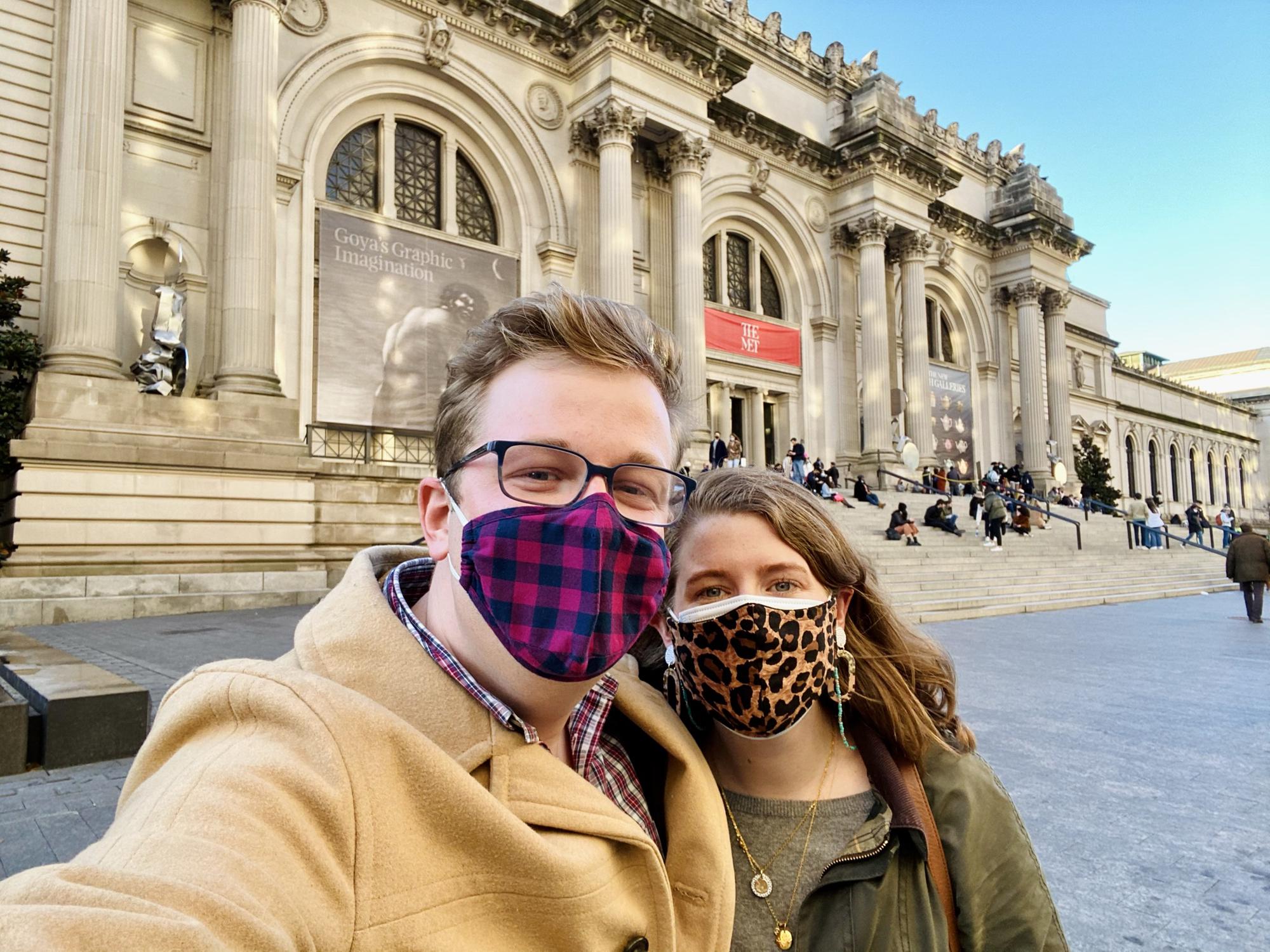 A city-filled day at the Met, early 2021