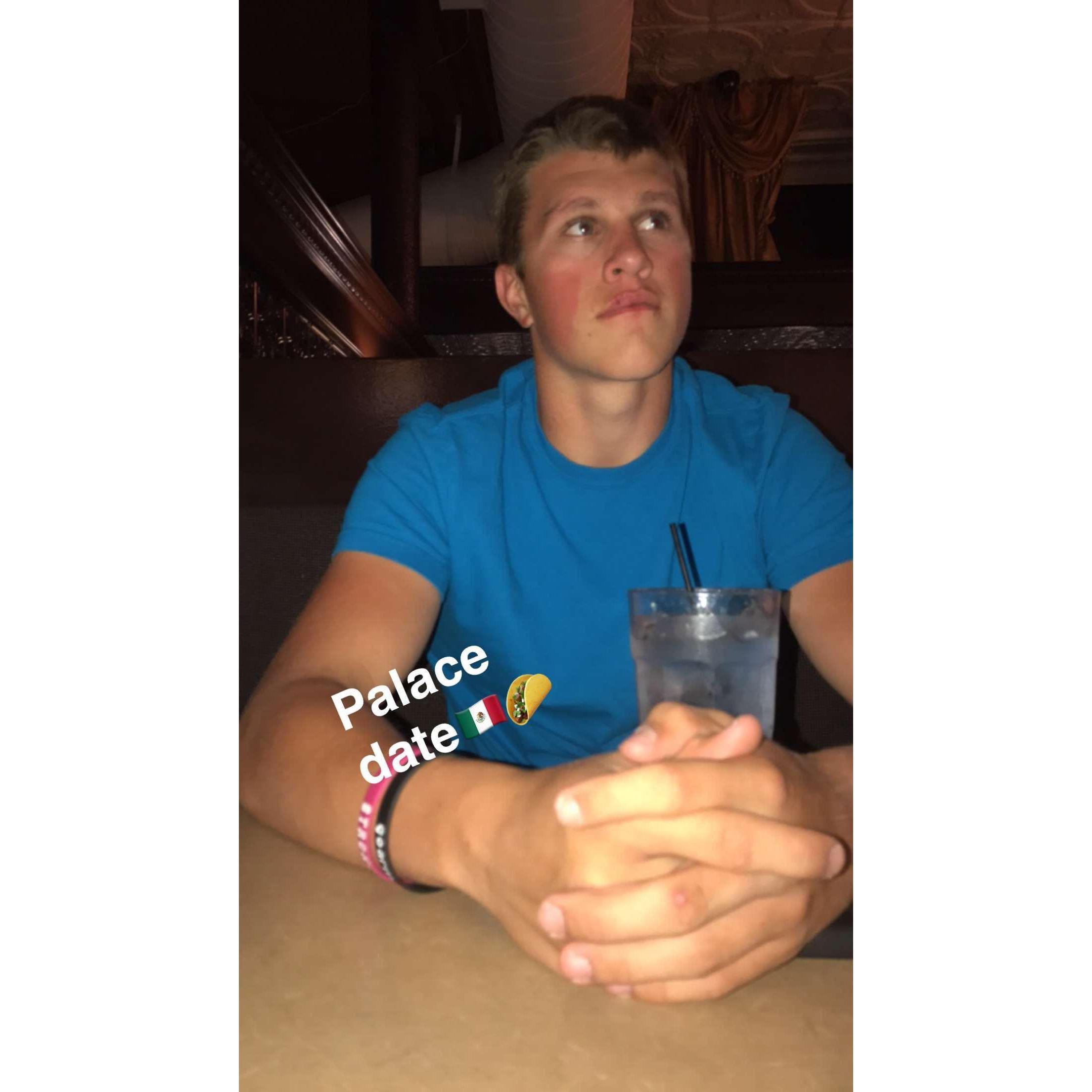 Dinner date at our favorite restaurant!