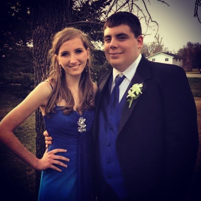 First prom together