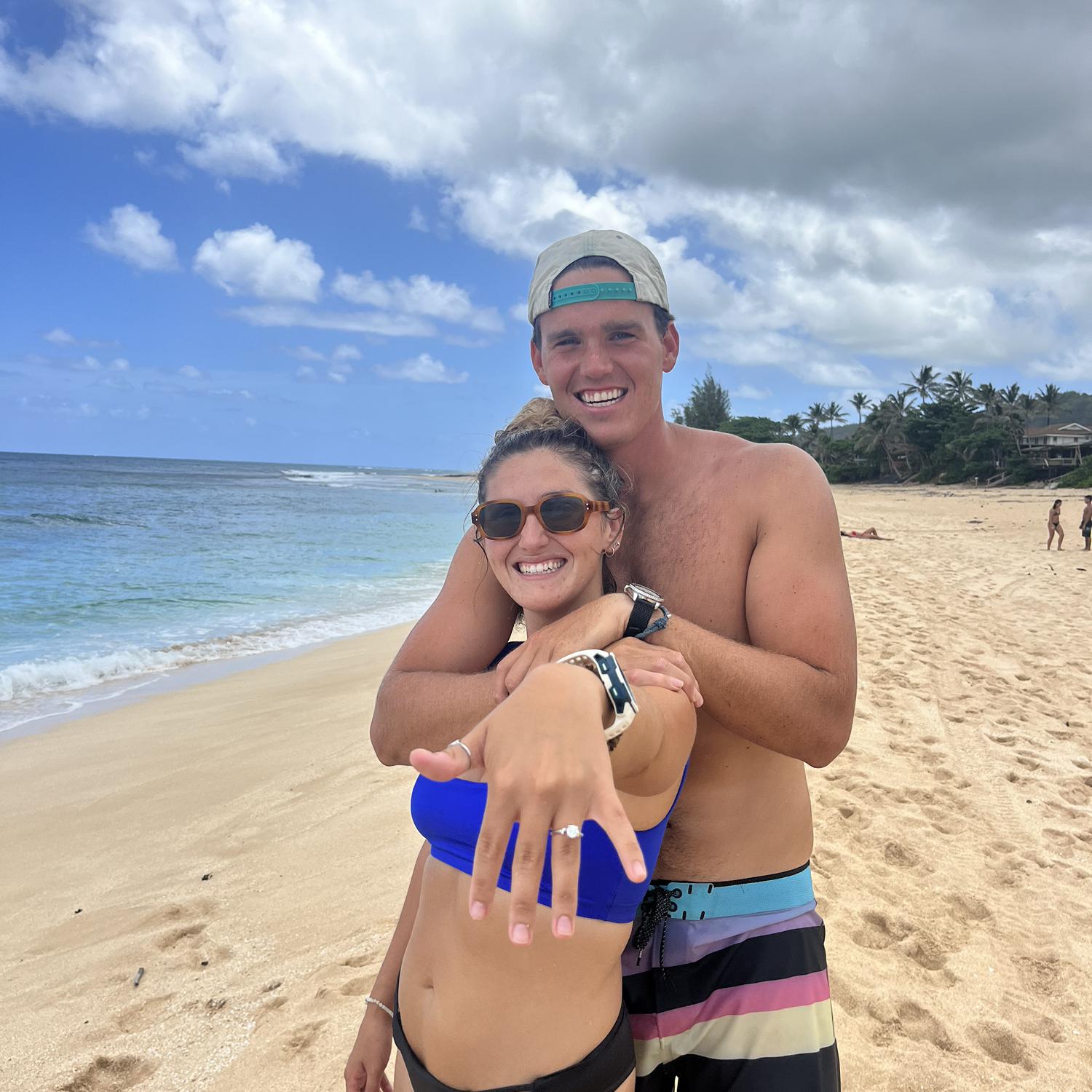 WE GOT ENGAGED