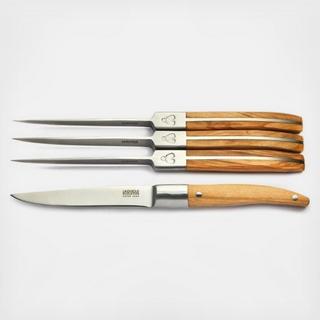 Steak Knife Set of 4, Laguiole Expression