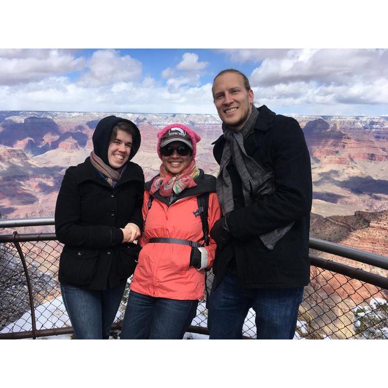 Judy, Eva, And Steve Go To The Grand Canyon