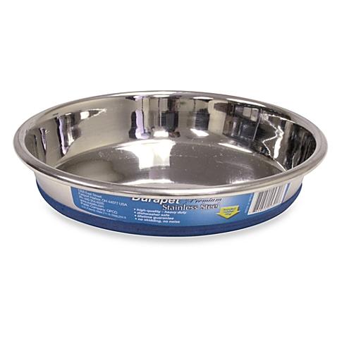 Durapet® 12-Ounce Premium Stainless Steel Cat Dish