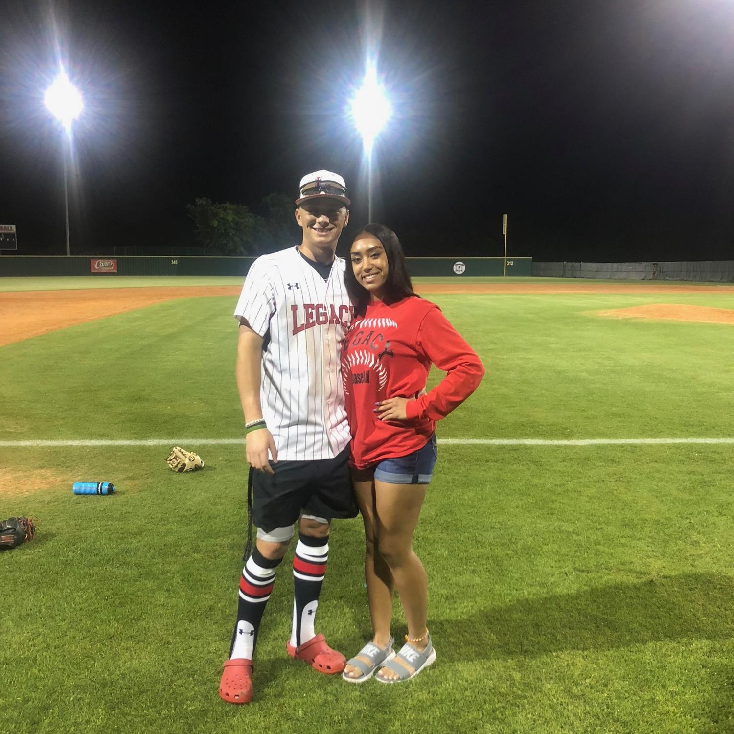 Jack's high school baseball senior night!
