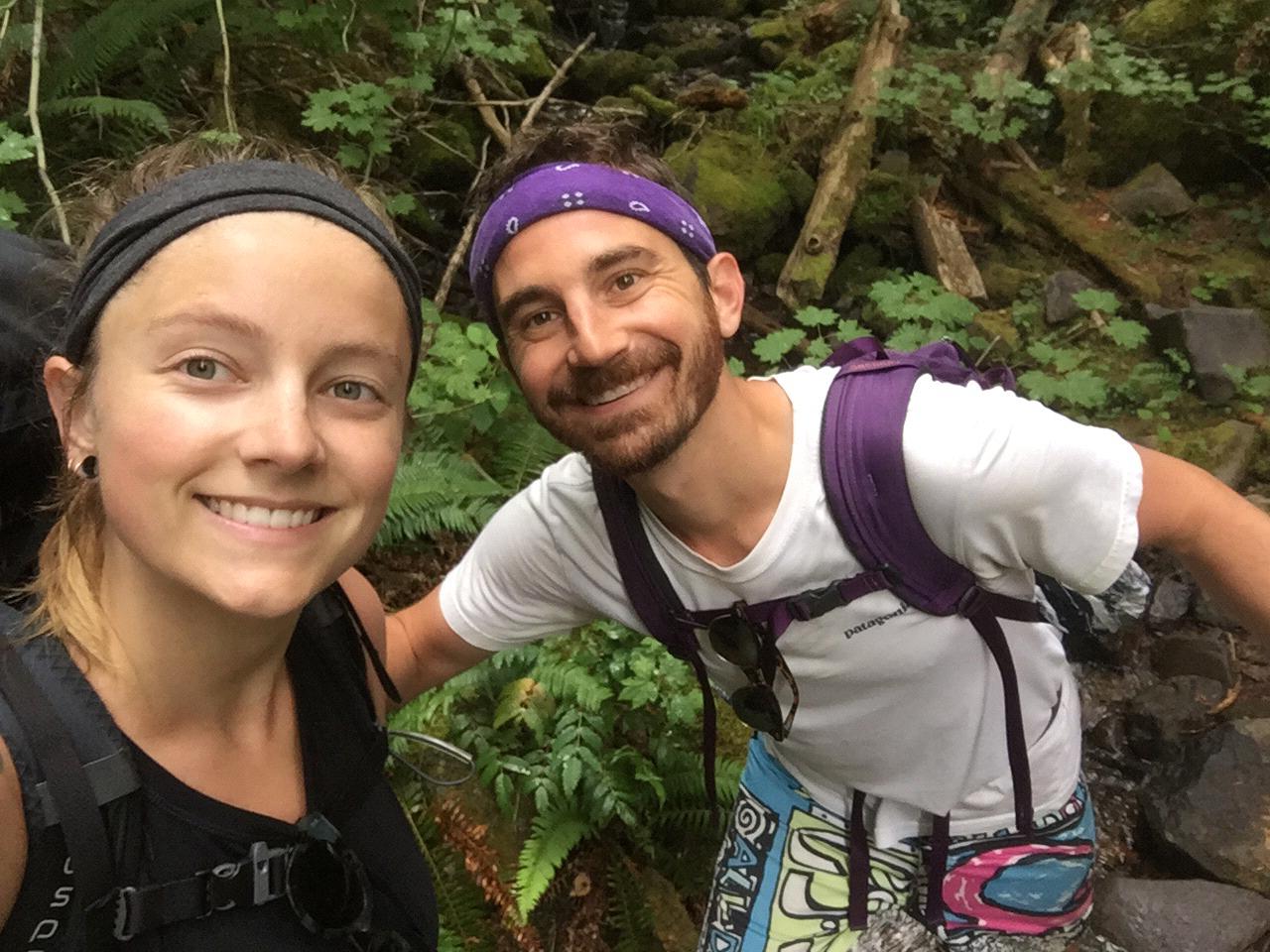 Portland 2018 - hiking Mount Jefferson. Amanda’s first overnight backpacking trip (self admittedly was very dramatic about the length of hike)