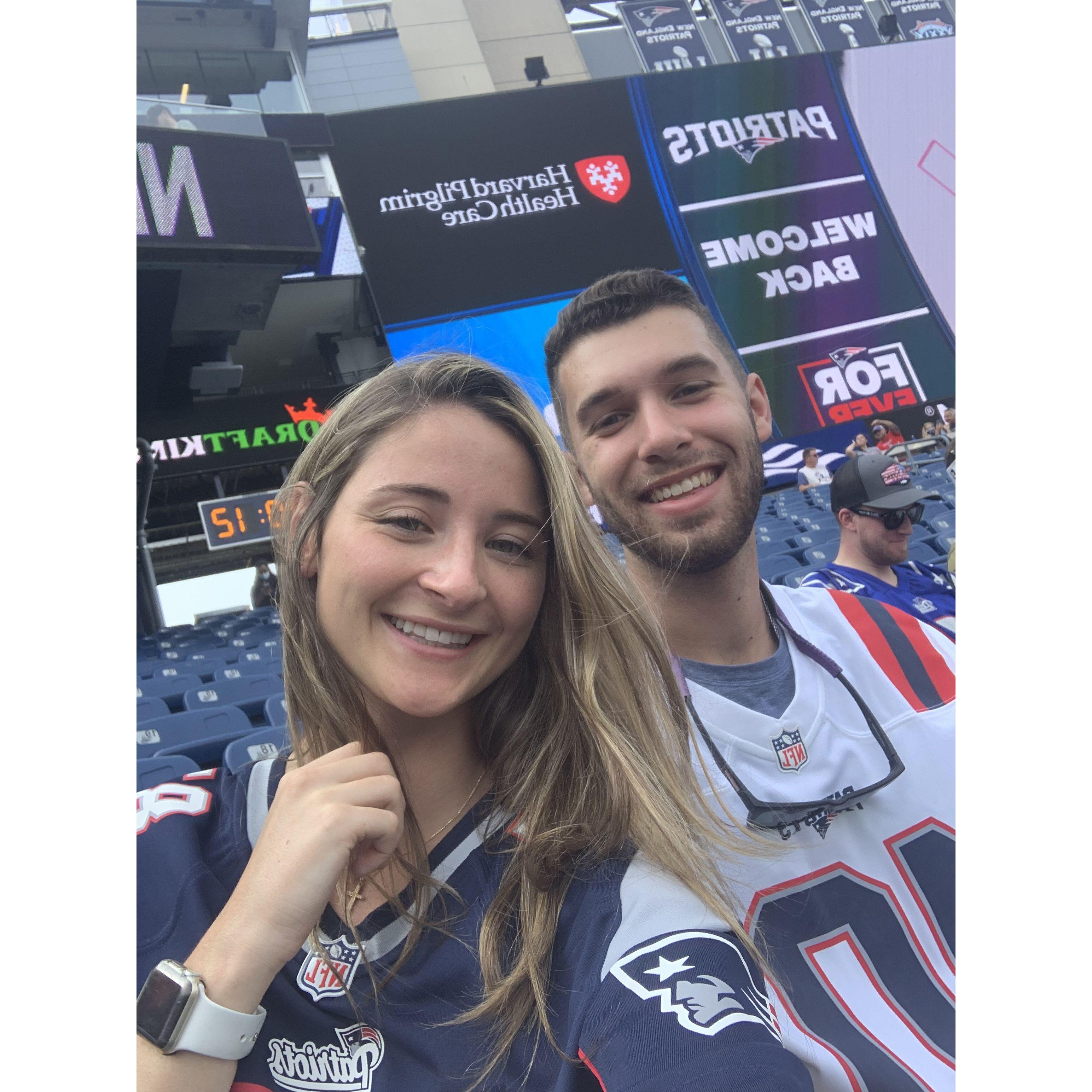 Big Boston sports fans!