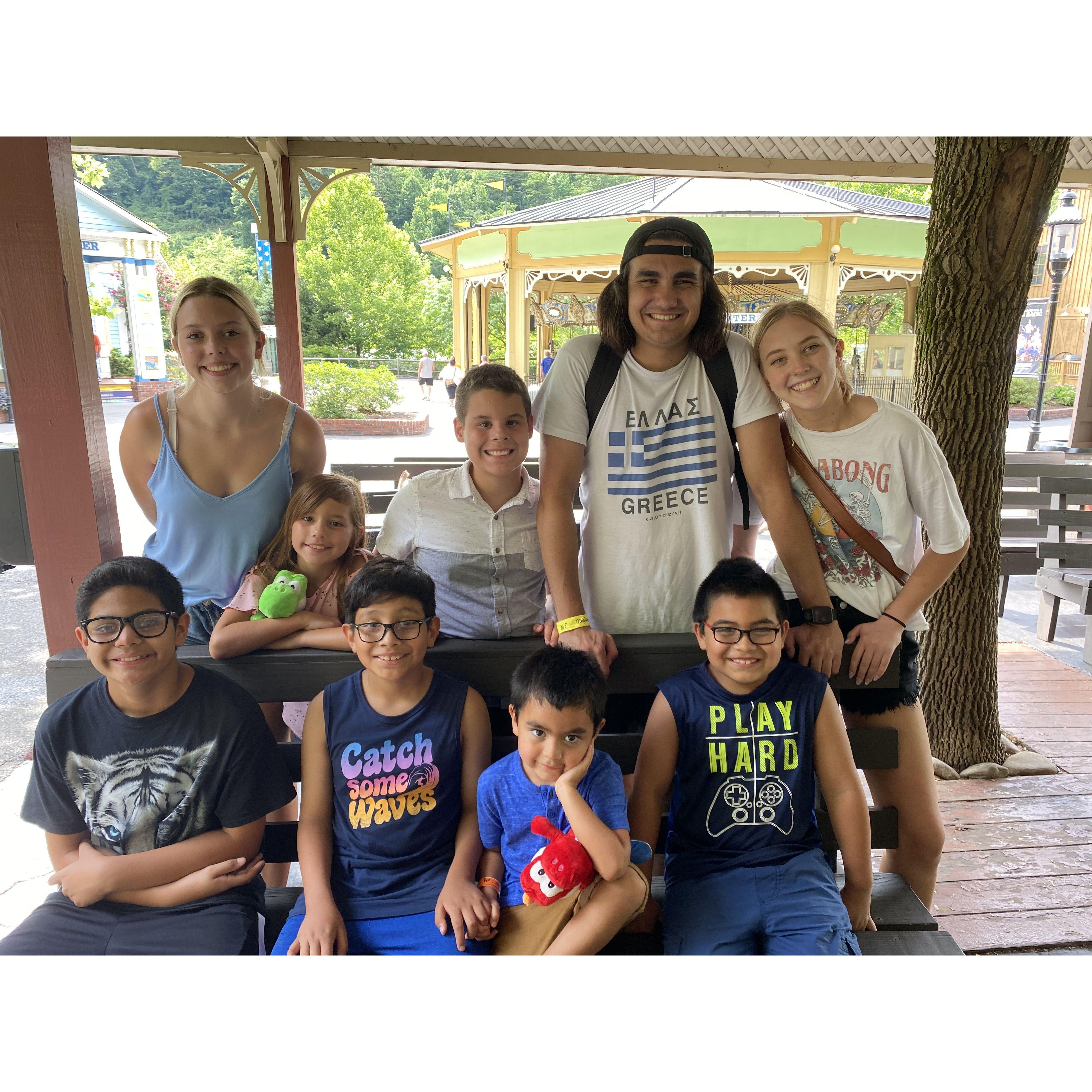 Lots of family vacations together!