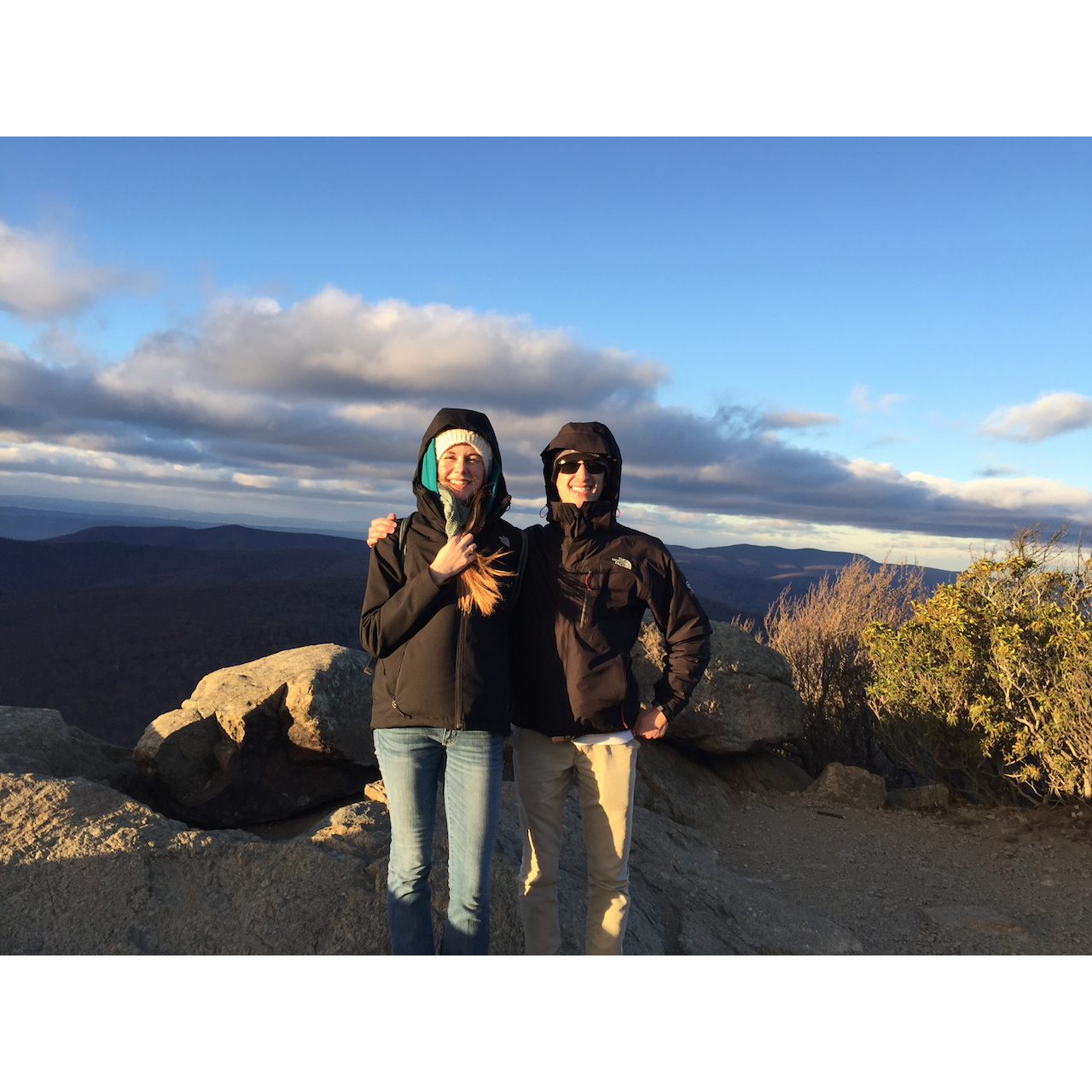 2016 - Shenandoah, VA - Mary's Rock hike near sunset
