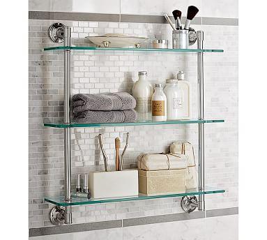 Mercer Triple Glass Shelf