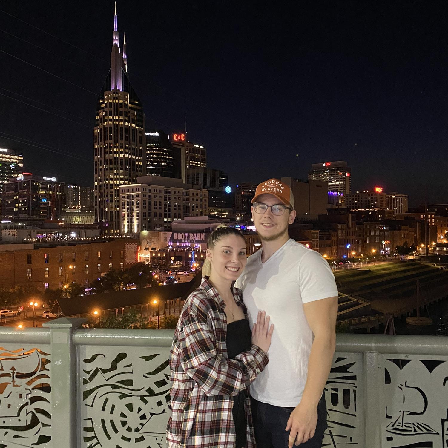 Us in Nashville for the second time!