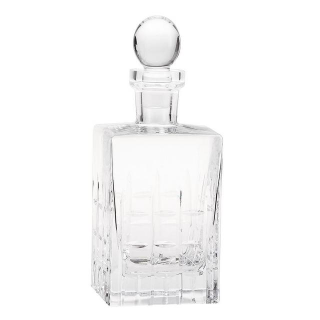 Library Hand-Cut Glass Decanter