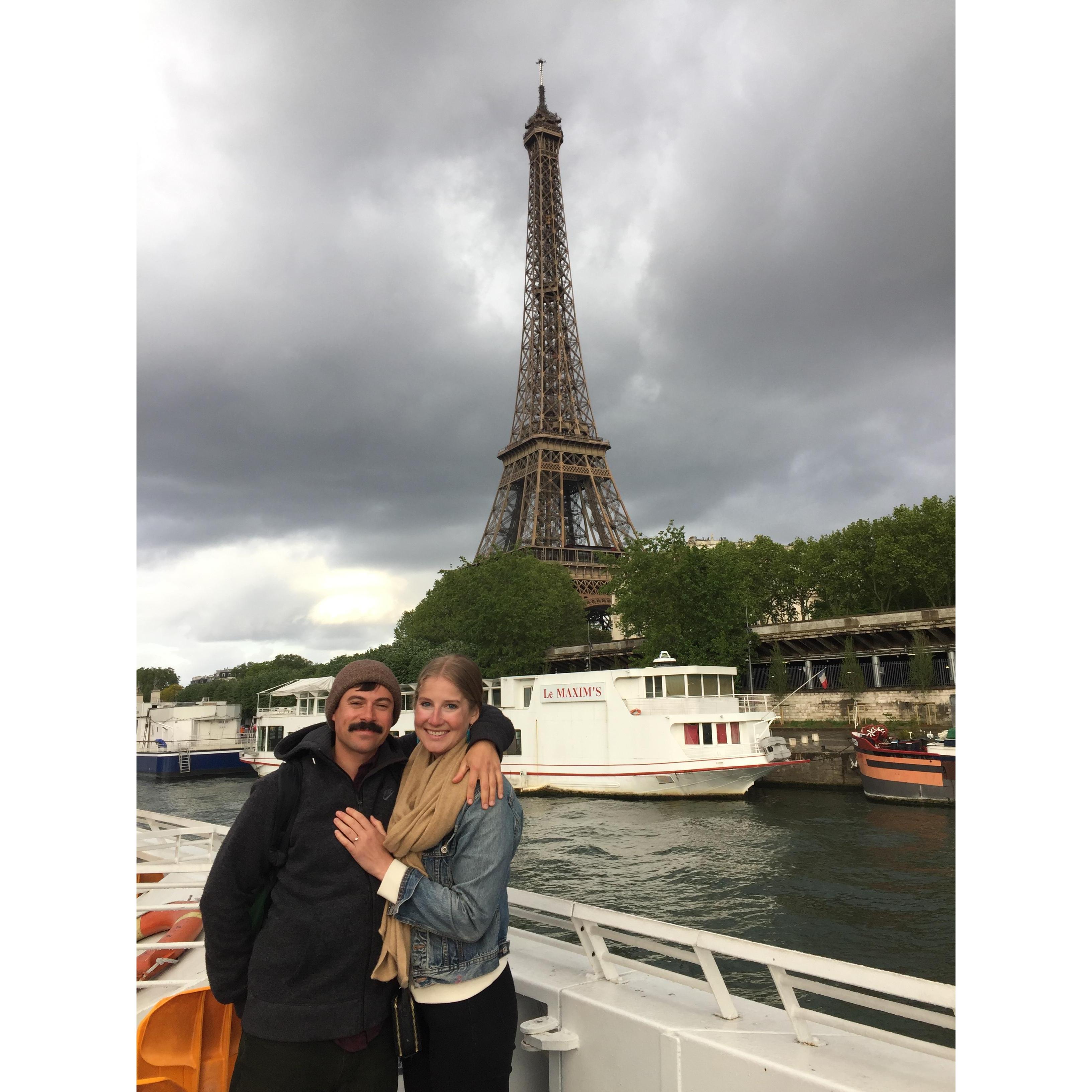 Last leg of our engagement trip, revisiting Meggie's old stomping grounds - Paris, France