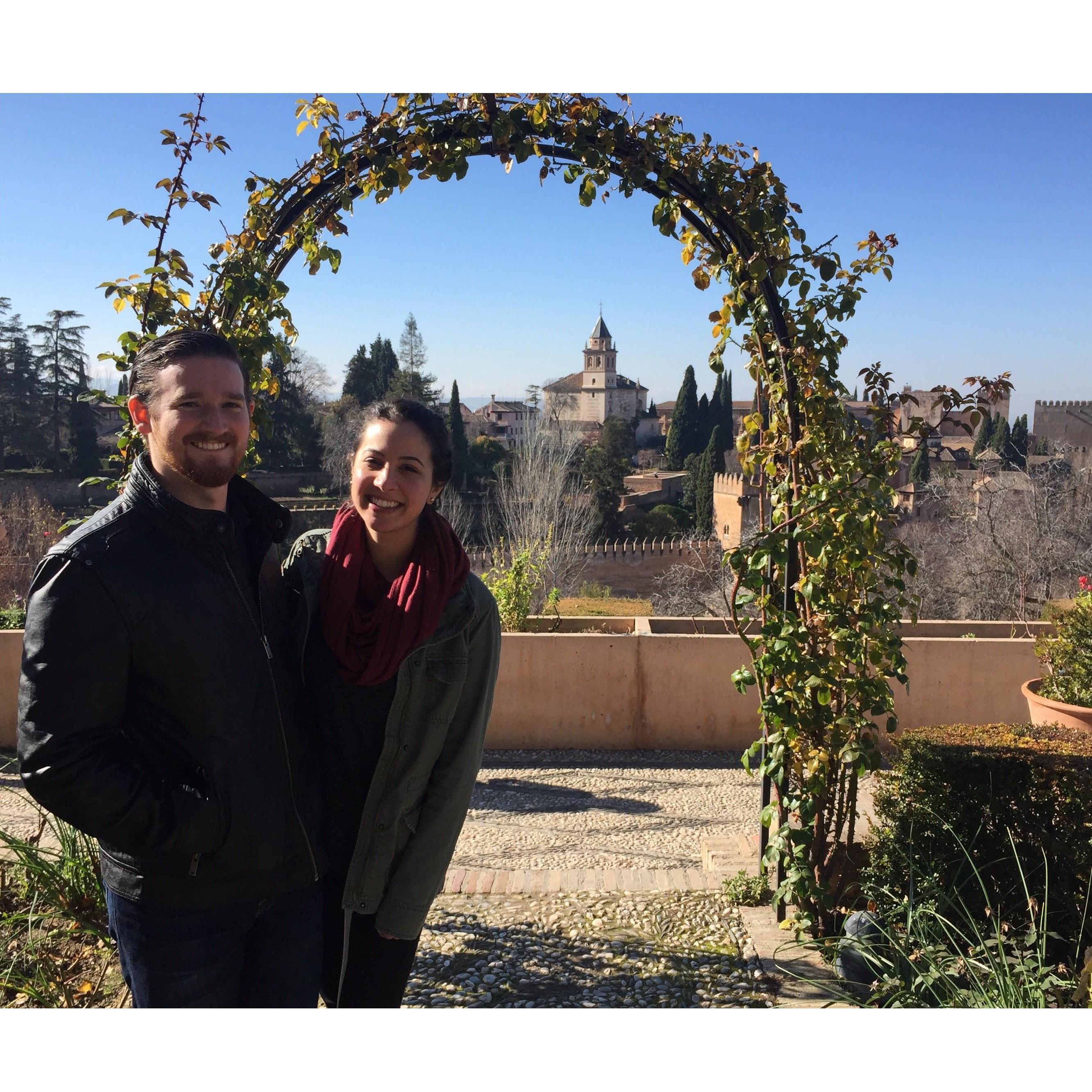 Granada, Spain. Jan 2017