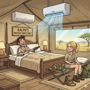 Lodging: Glamping (for Ralph's sake)