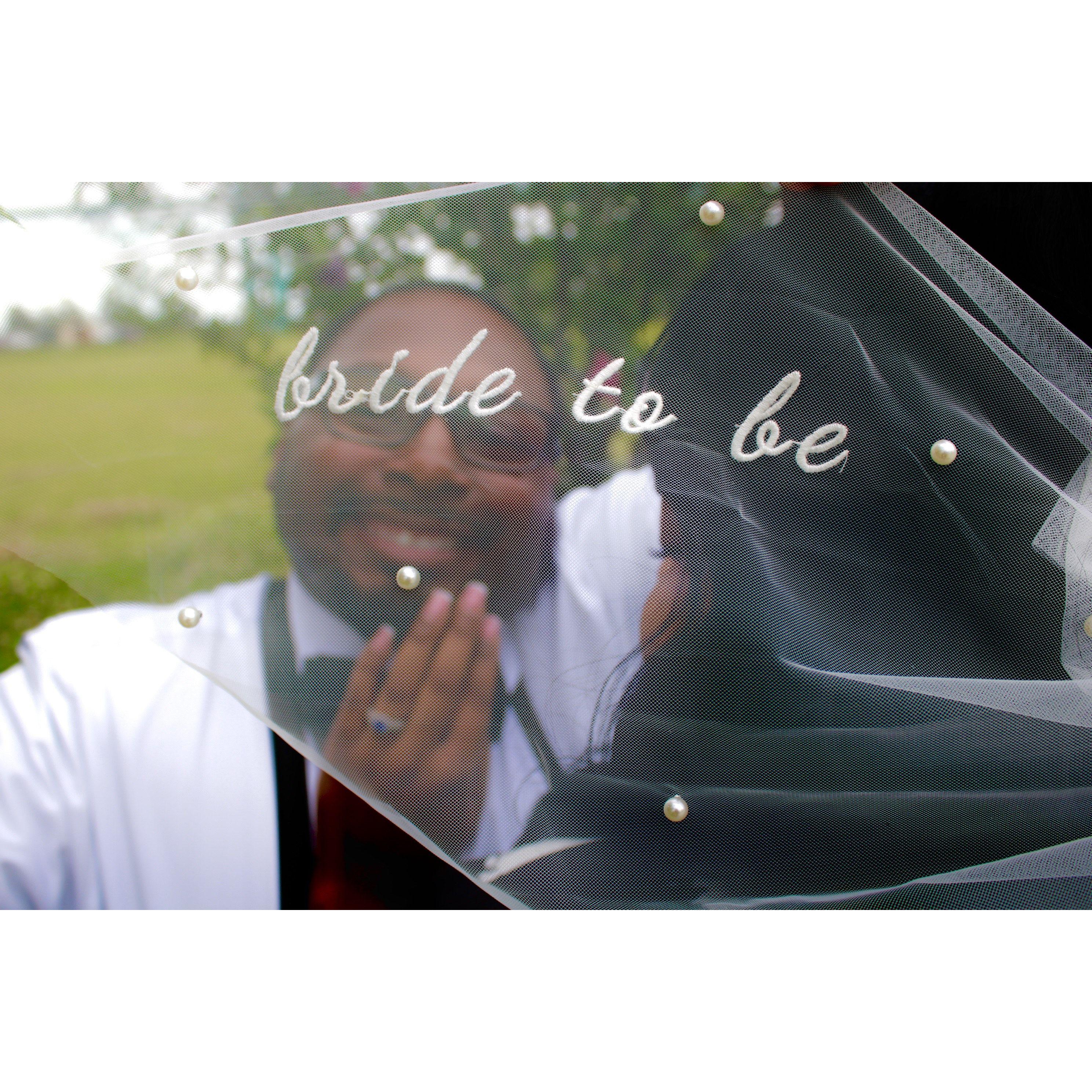 And I am happy about it! #MyBride #TurnerHerIntoMyWife