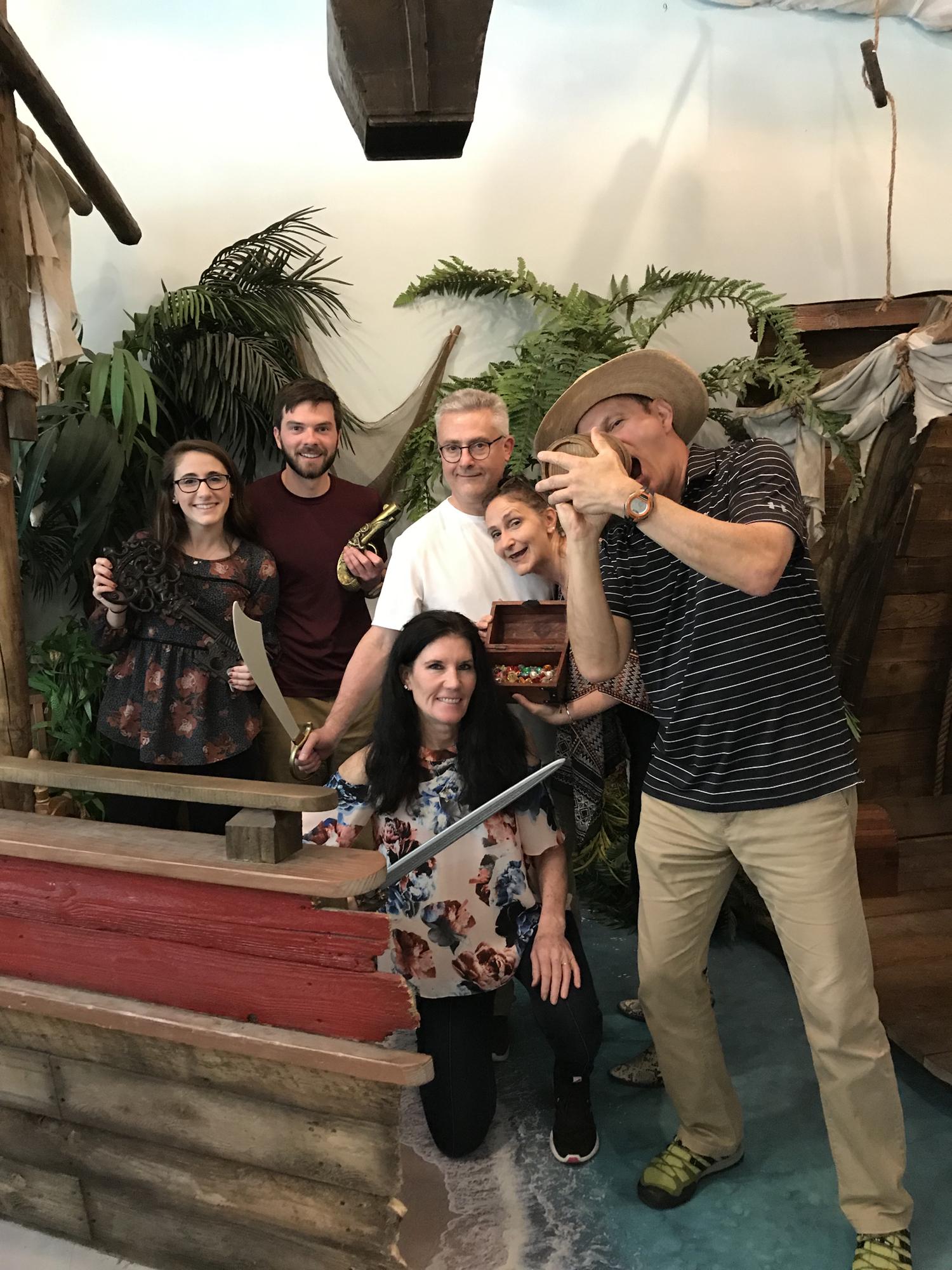 Celebrating Easter 2019 with our parents in the Lanc