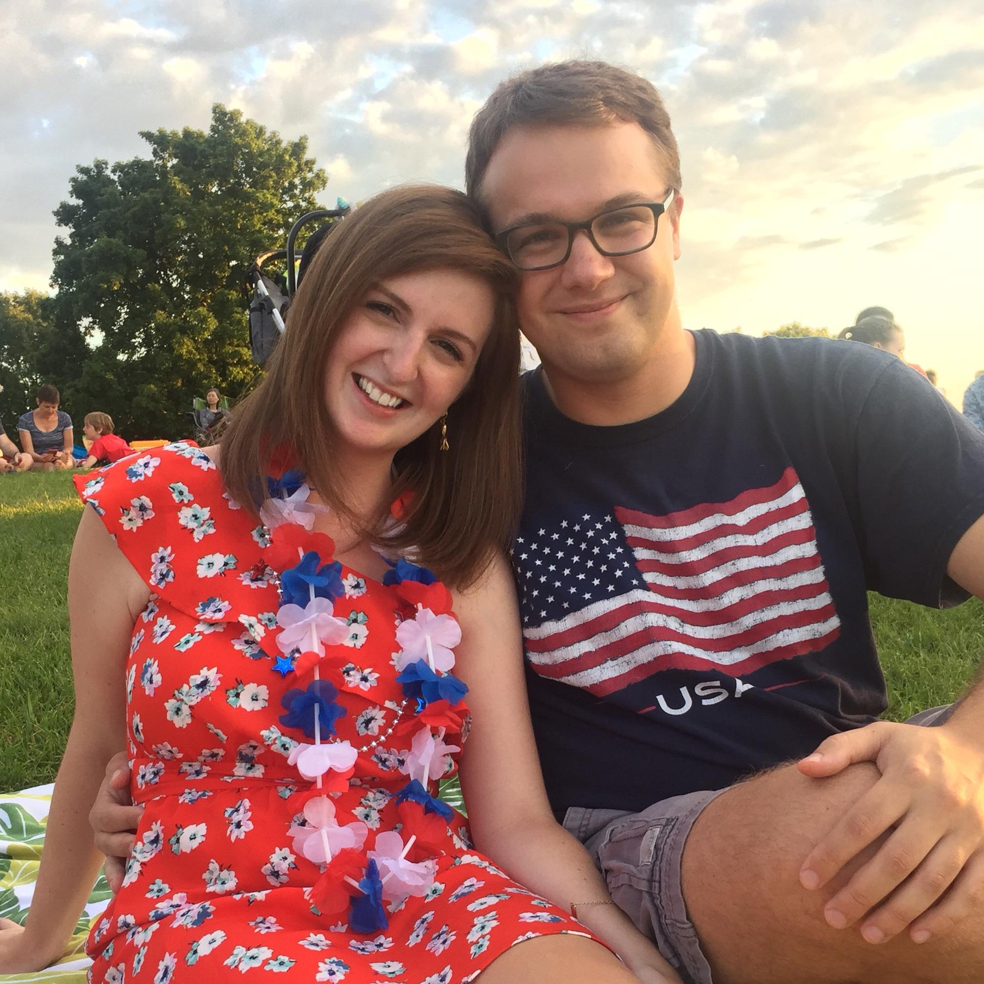 4th of July, right after we met!