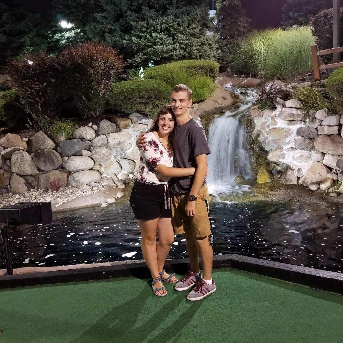 First date as an official couple 2018