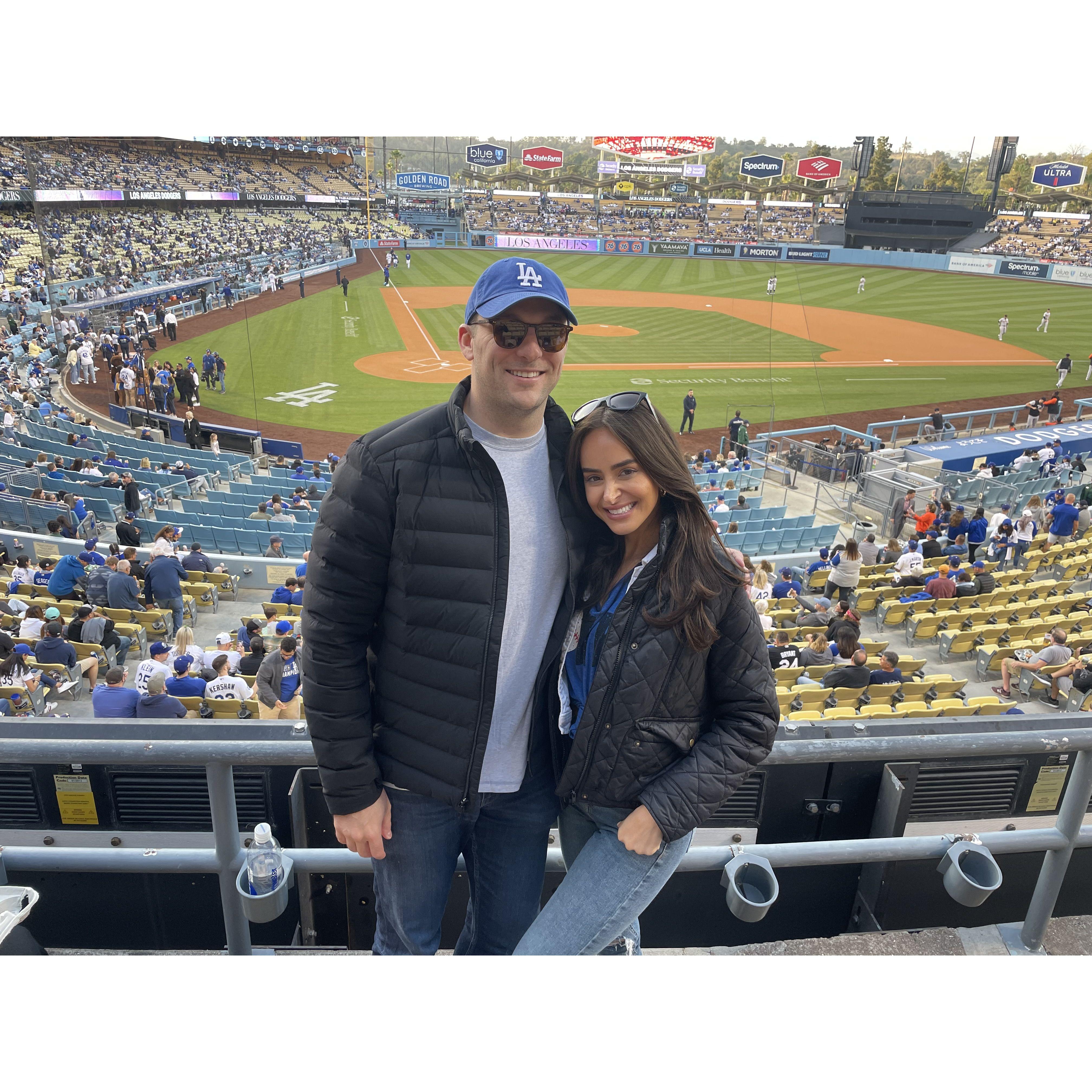 Memories at Dodger Stadium