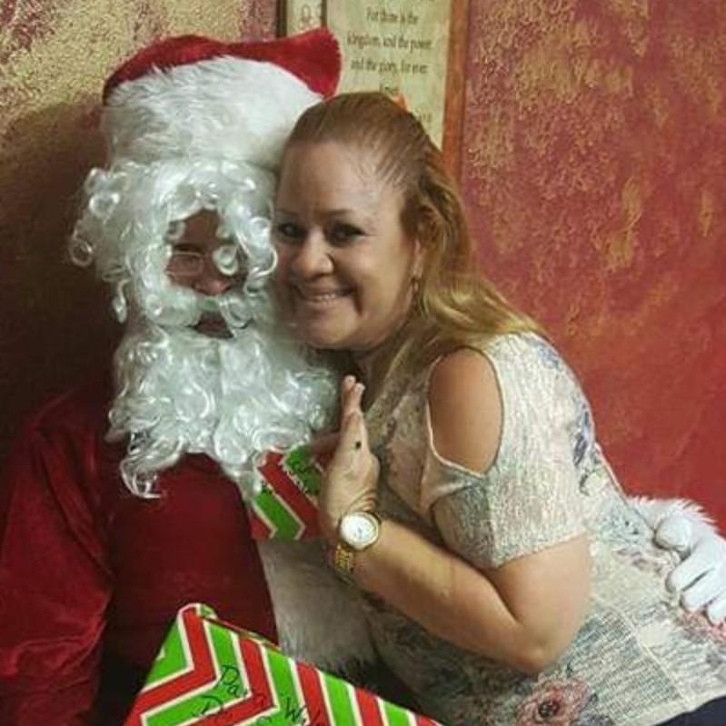 Wilma's personal Santa