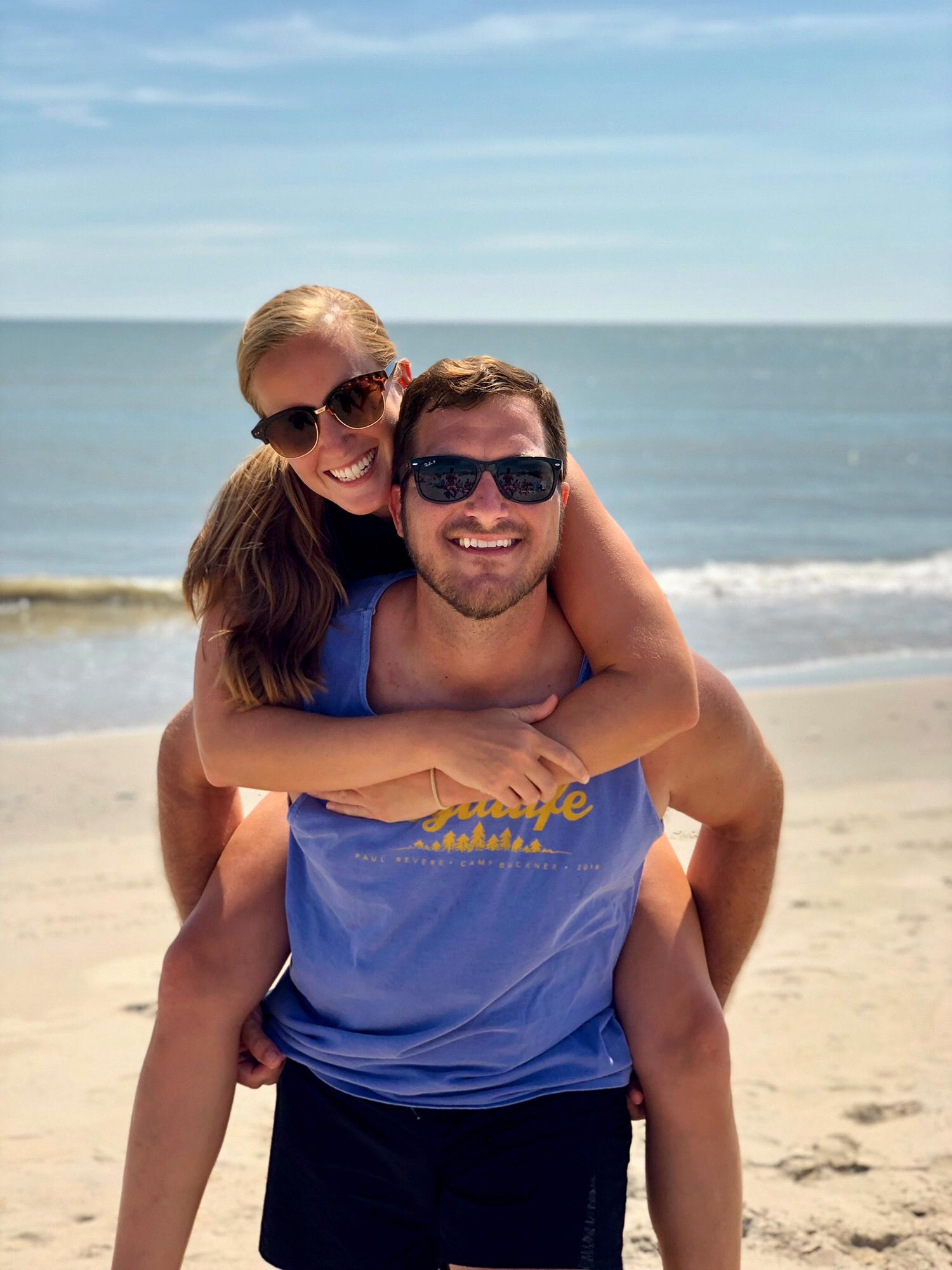 At the beach with Bethany’s family in the Outer Banks, NC.
