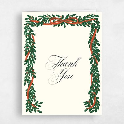 Multi-Colored Wedding Thank You - Crosby Portrait