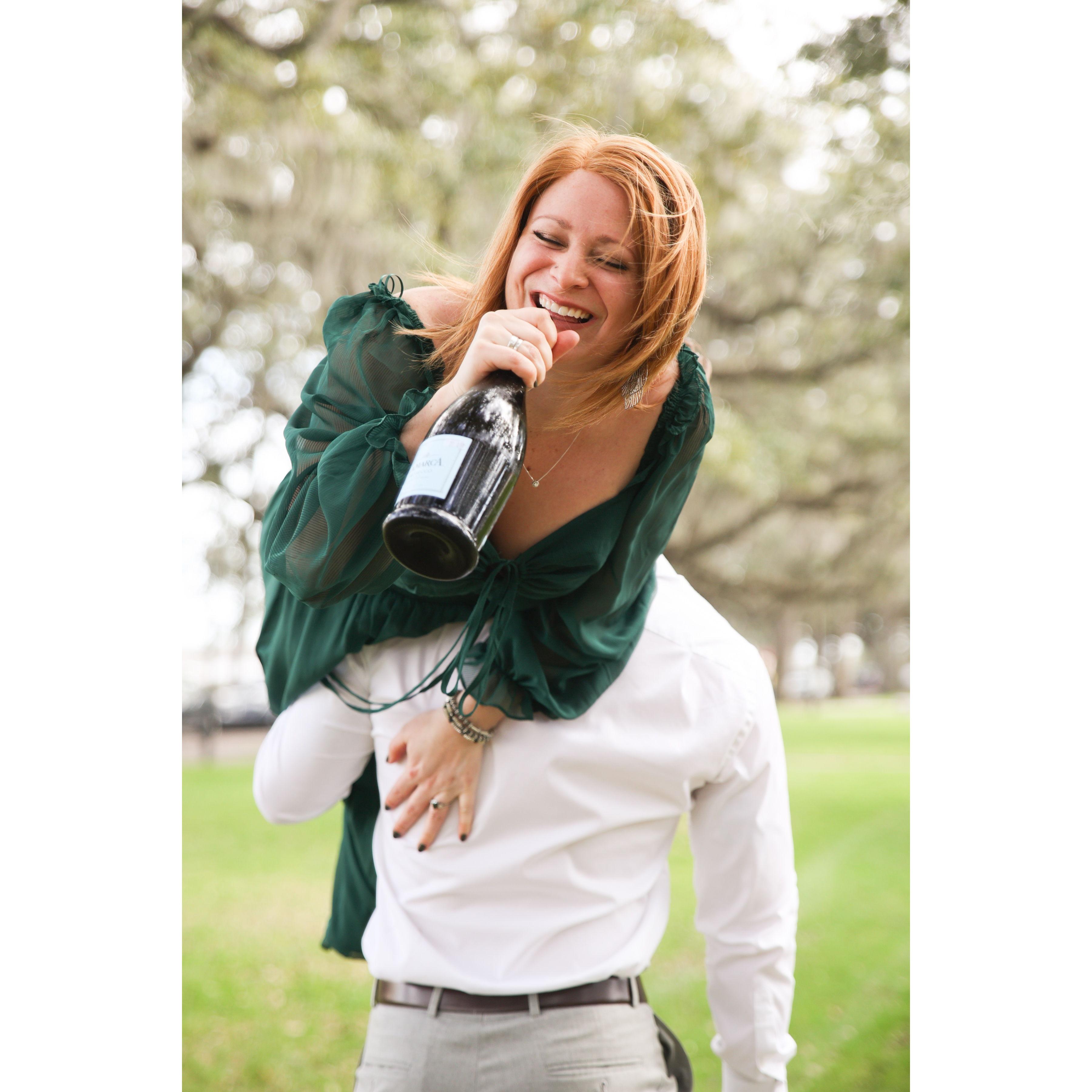 Can't wait to celebrate with you!