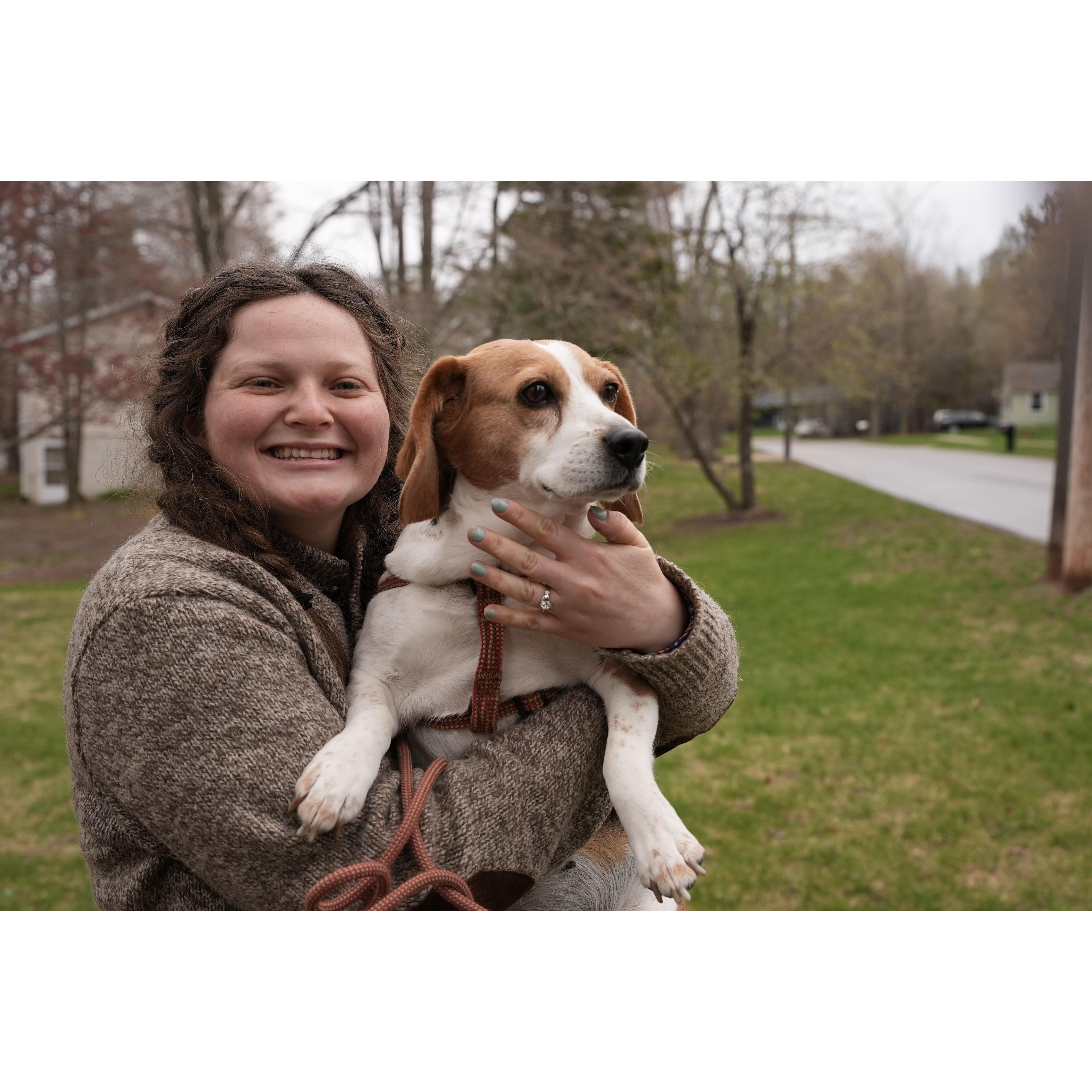 04/30/2023
Maddie and Liberty celebrating the engagement