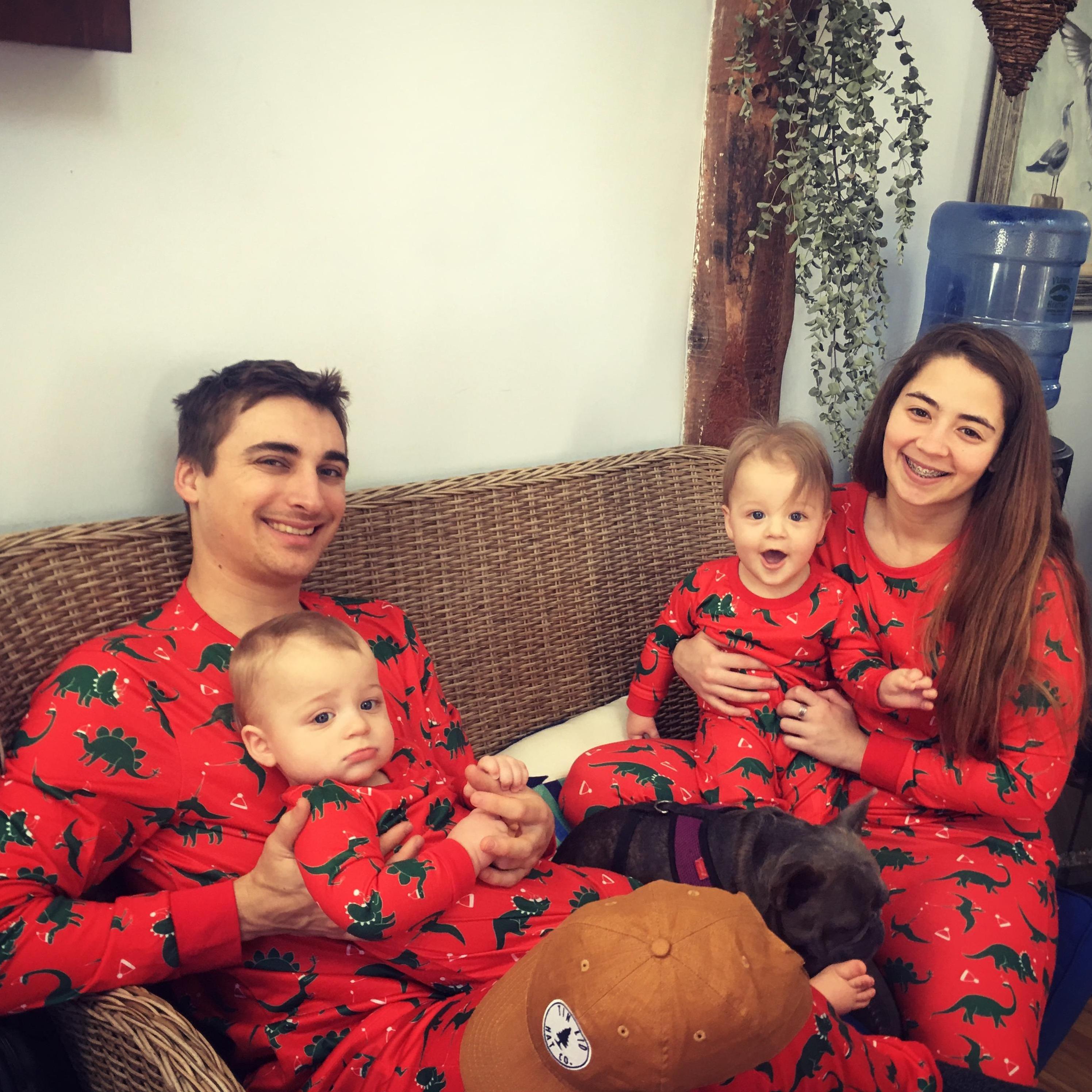 Dino Christmas PJs with Jax & Finch
December 2018