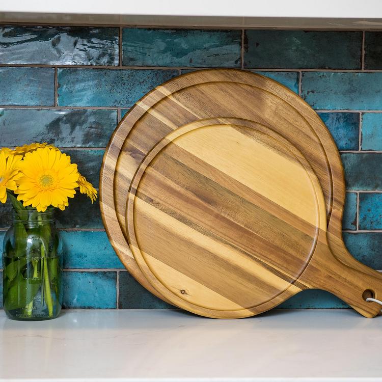 Sunflower Acacia Wood Cutting Board