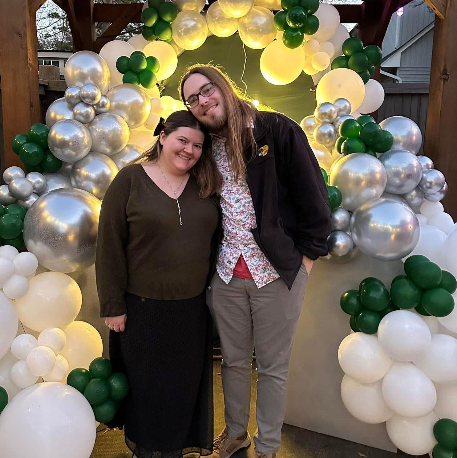 Celebrating Jacob and Christa's engagement