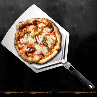Metal Pizza Paddle with Fold Handle