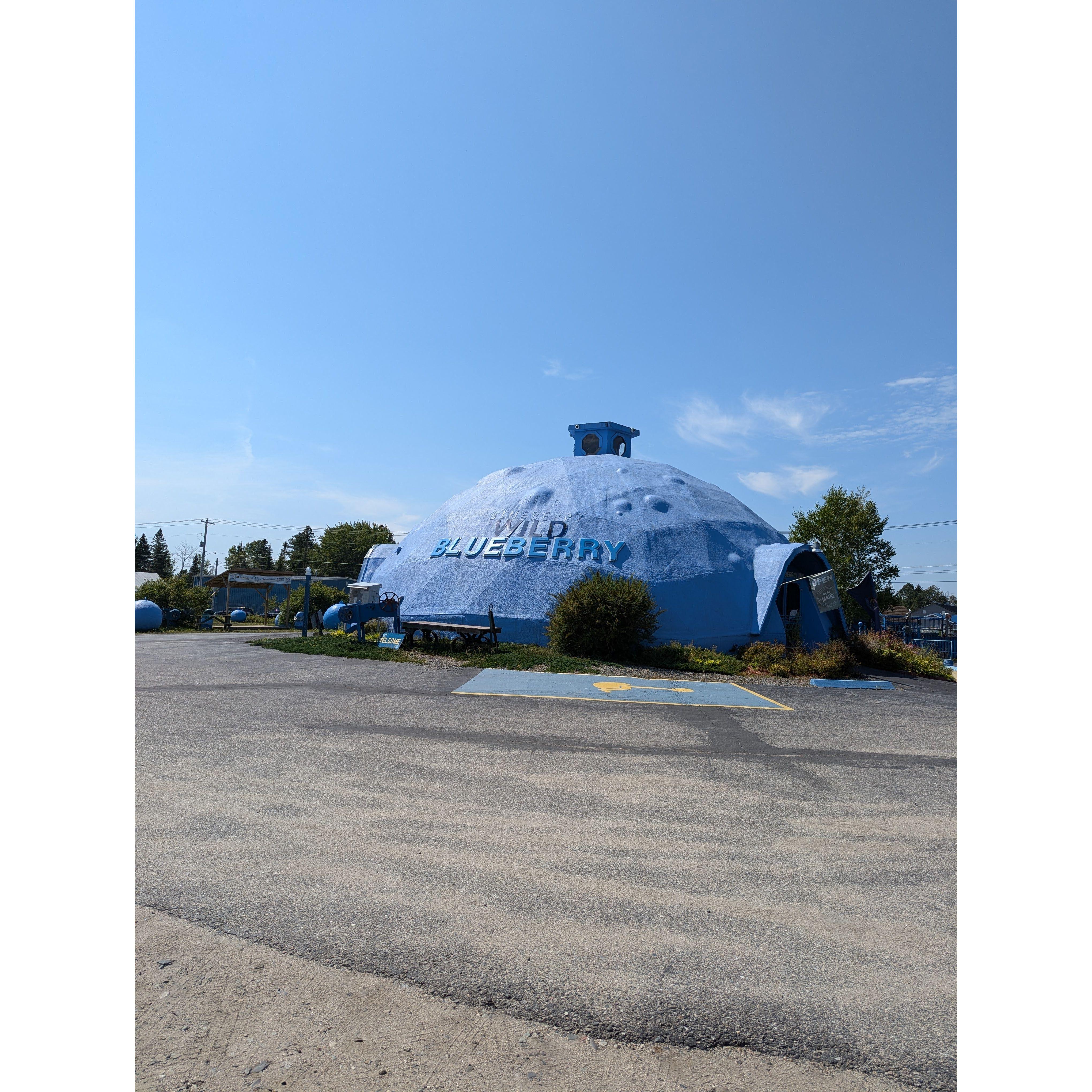 The Blueberry Museum, a must-stop.