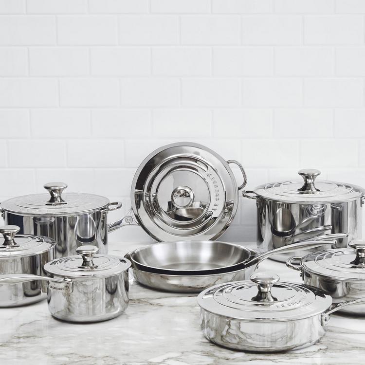 Le Creuset, Stainless Fry Pan | Zola