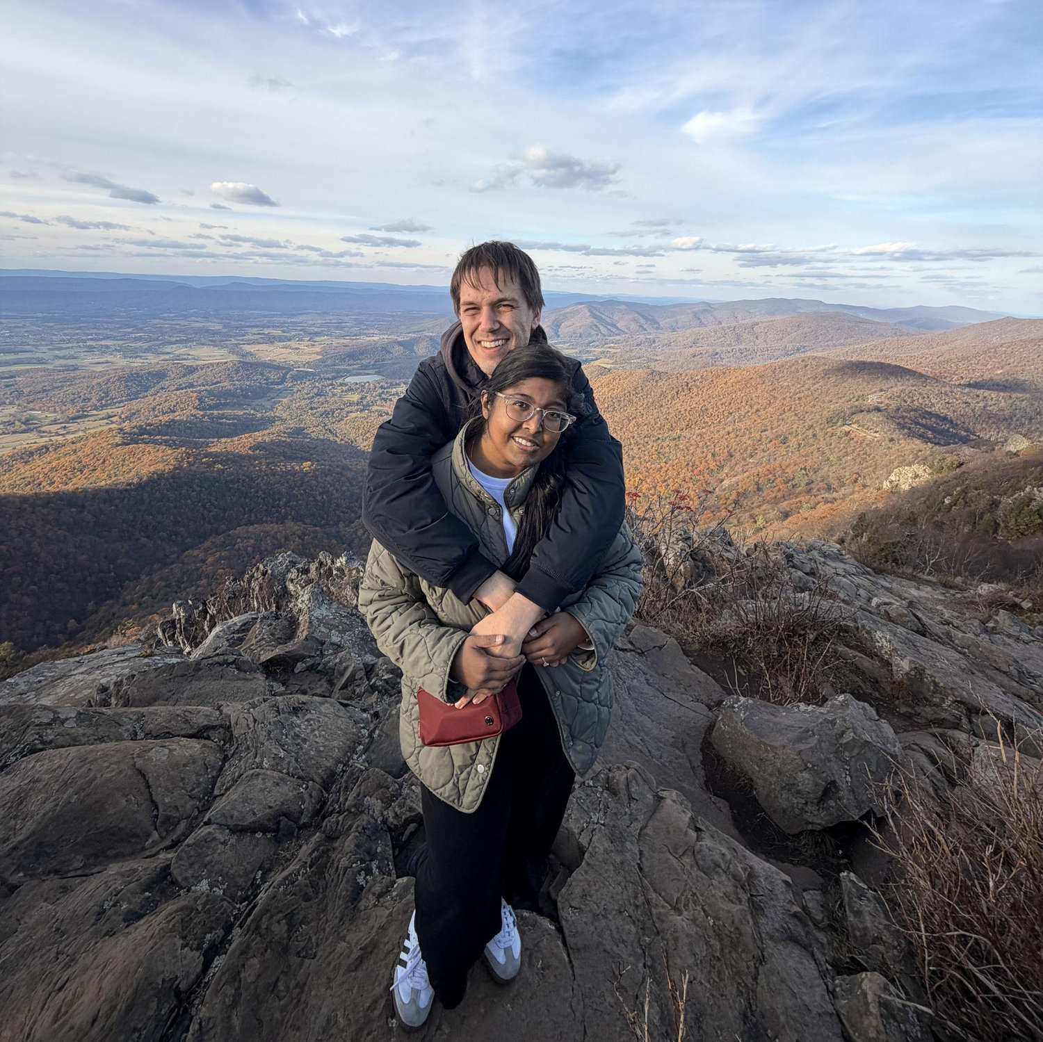 Sunset over Shenandoah National Park!