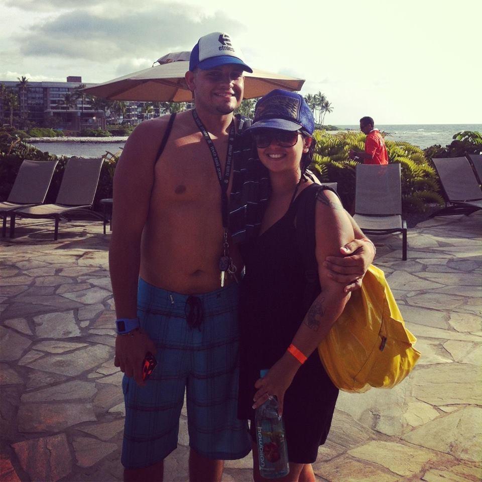 Playing tourist at the Hilton is always fun!