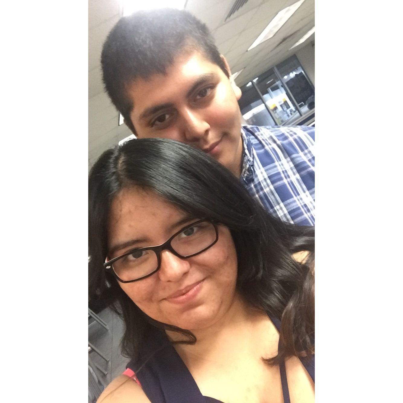 We're pretty sure this is another stop either to or from Florida.. There's not too many context clues to go by  - but it's cute!