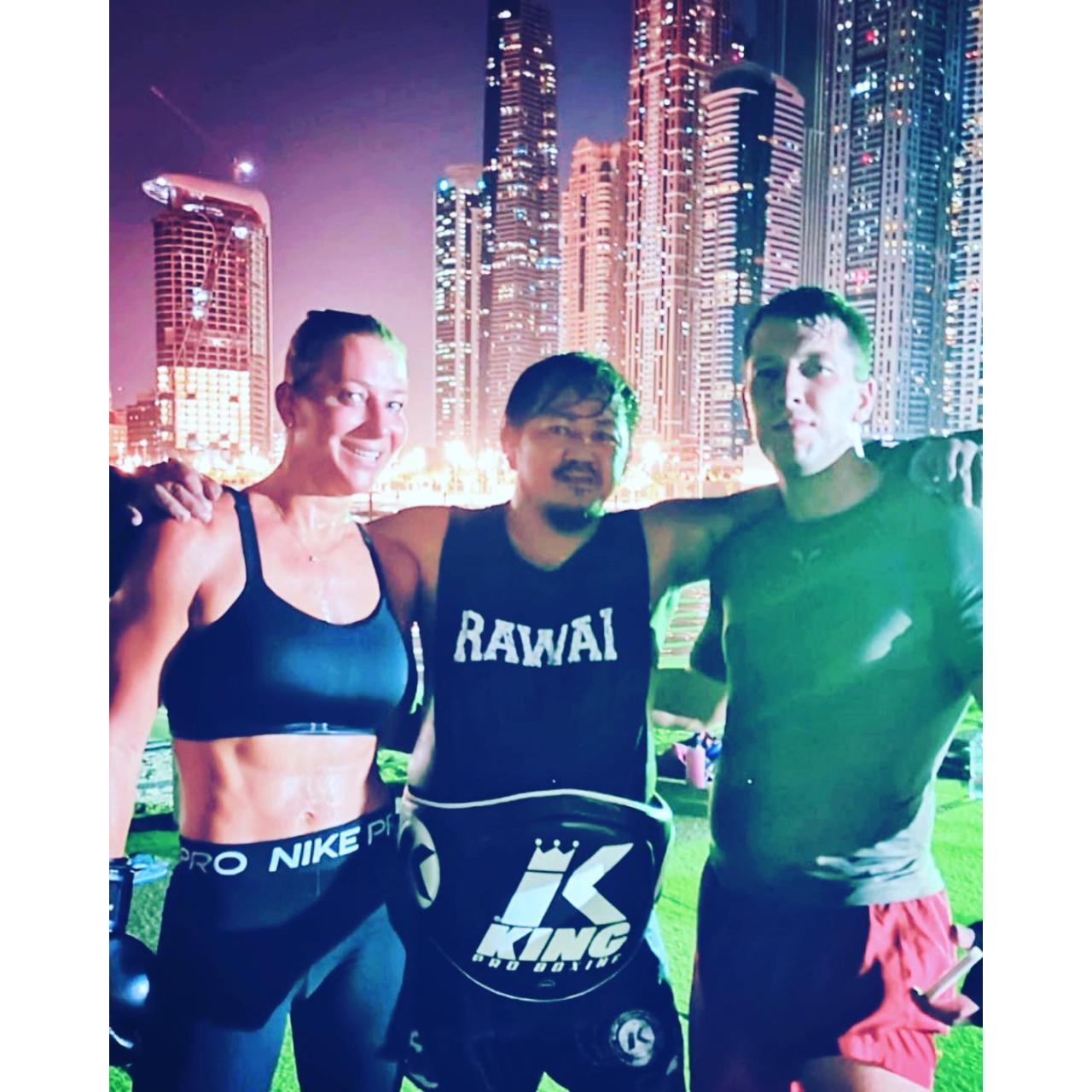 Muay Thai with a Pro