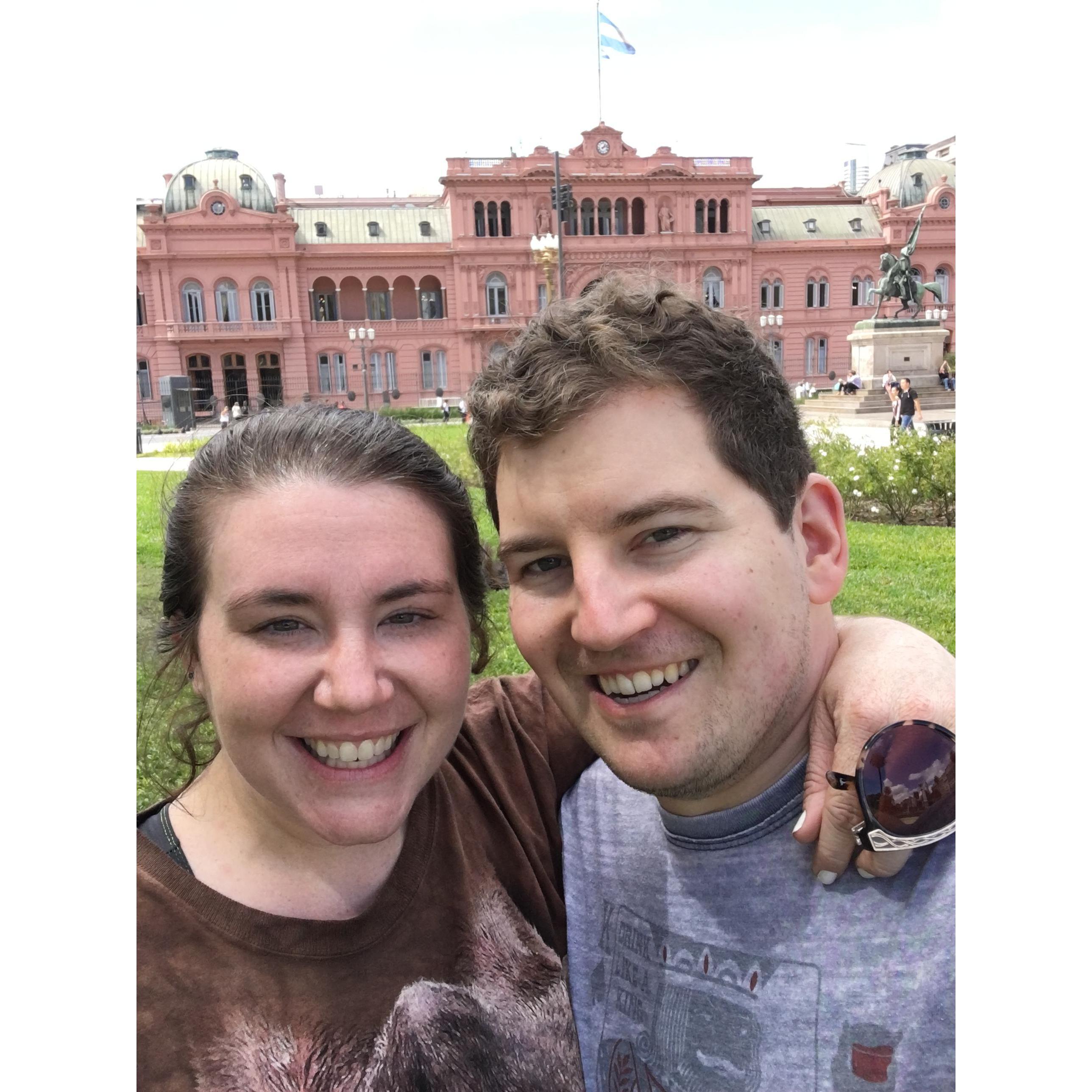 We rediscovered Stef's love of biking on a tour through Buenos Aires!