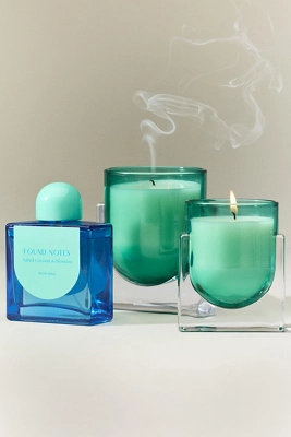 Found Notes Fresh Salted Coconut & Blossom Boxed Glass Candle
