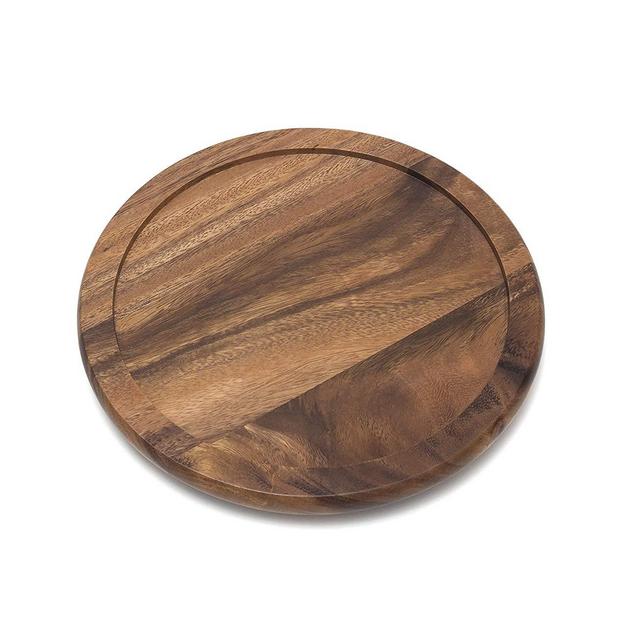 Lipper International 1301 Acacia Wood 10" Kitchen Turntable