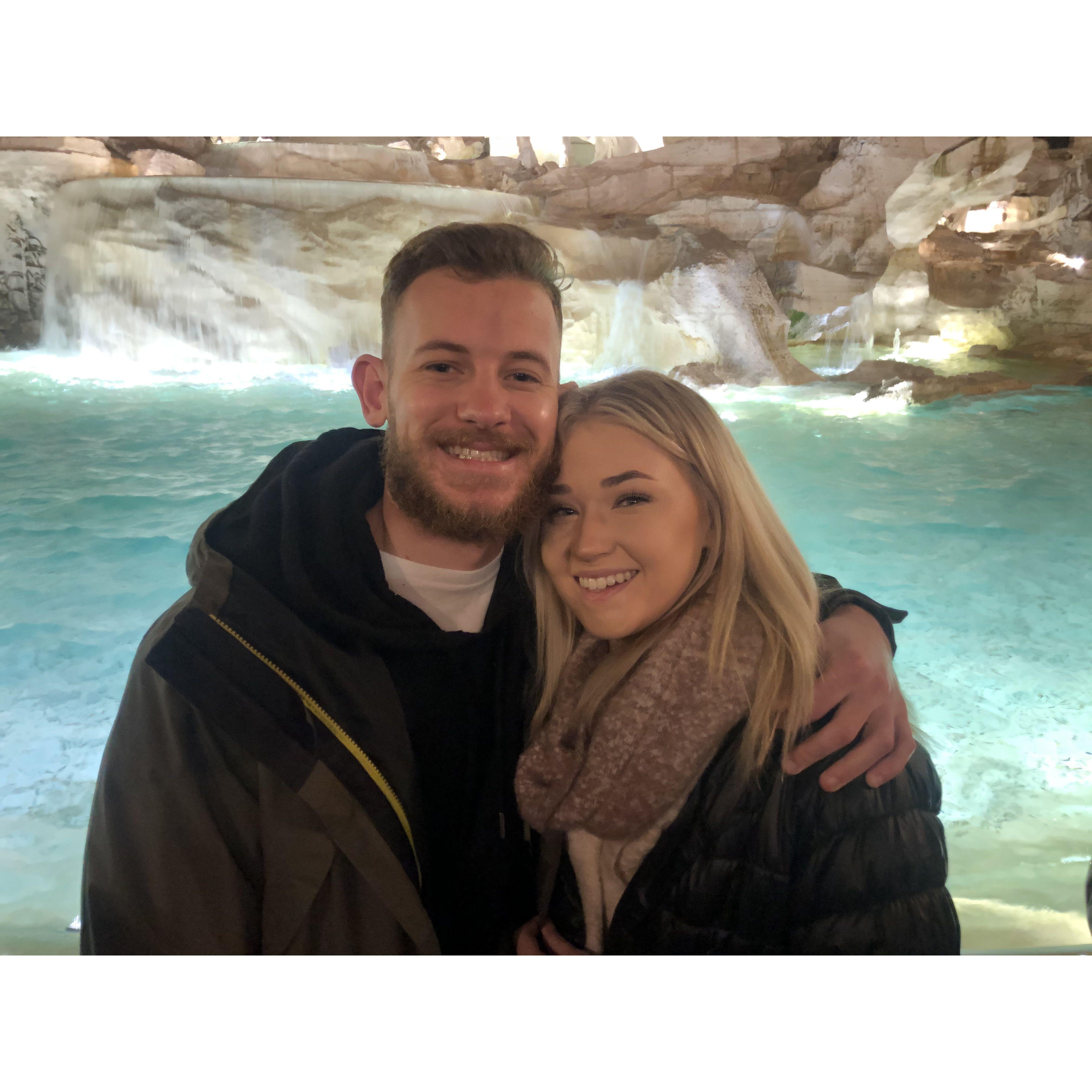 Our first European trip together