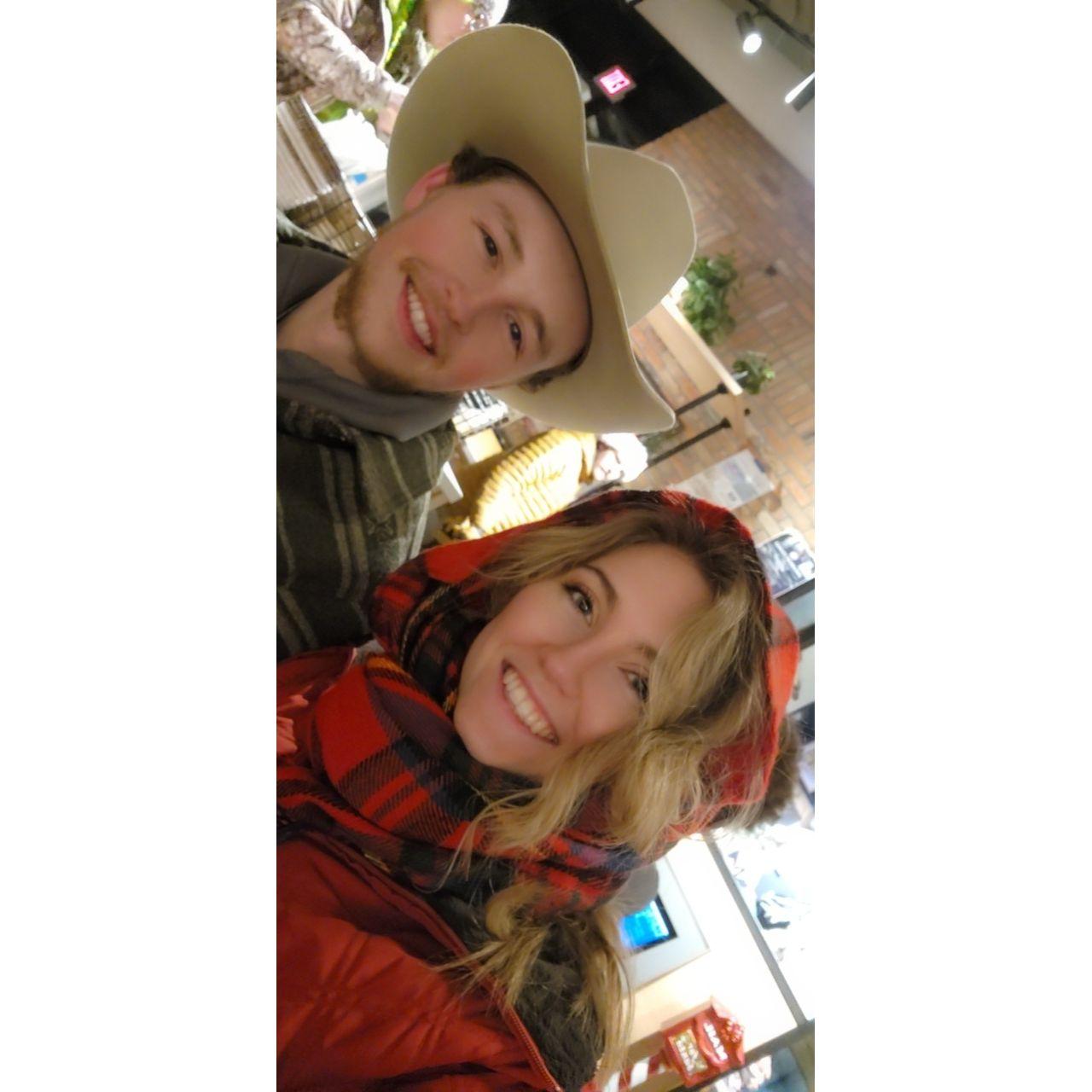 Our first time at the Bozeman Christmas Stroll