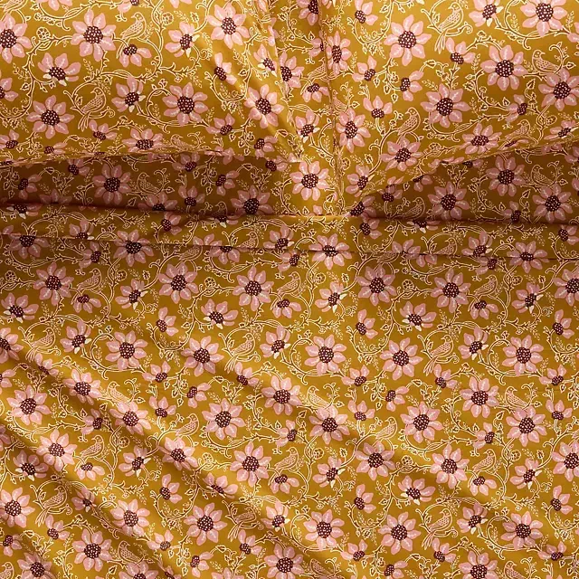 Organic Cotton Percale Printed Sheet Set