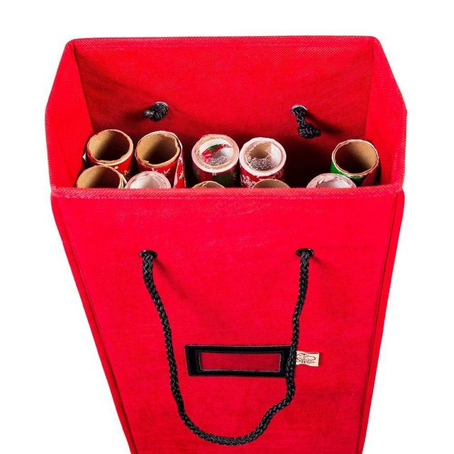 Gift Box Series Wrapping Paper Storage Box, Holds 12 40" Rolls
